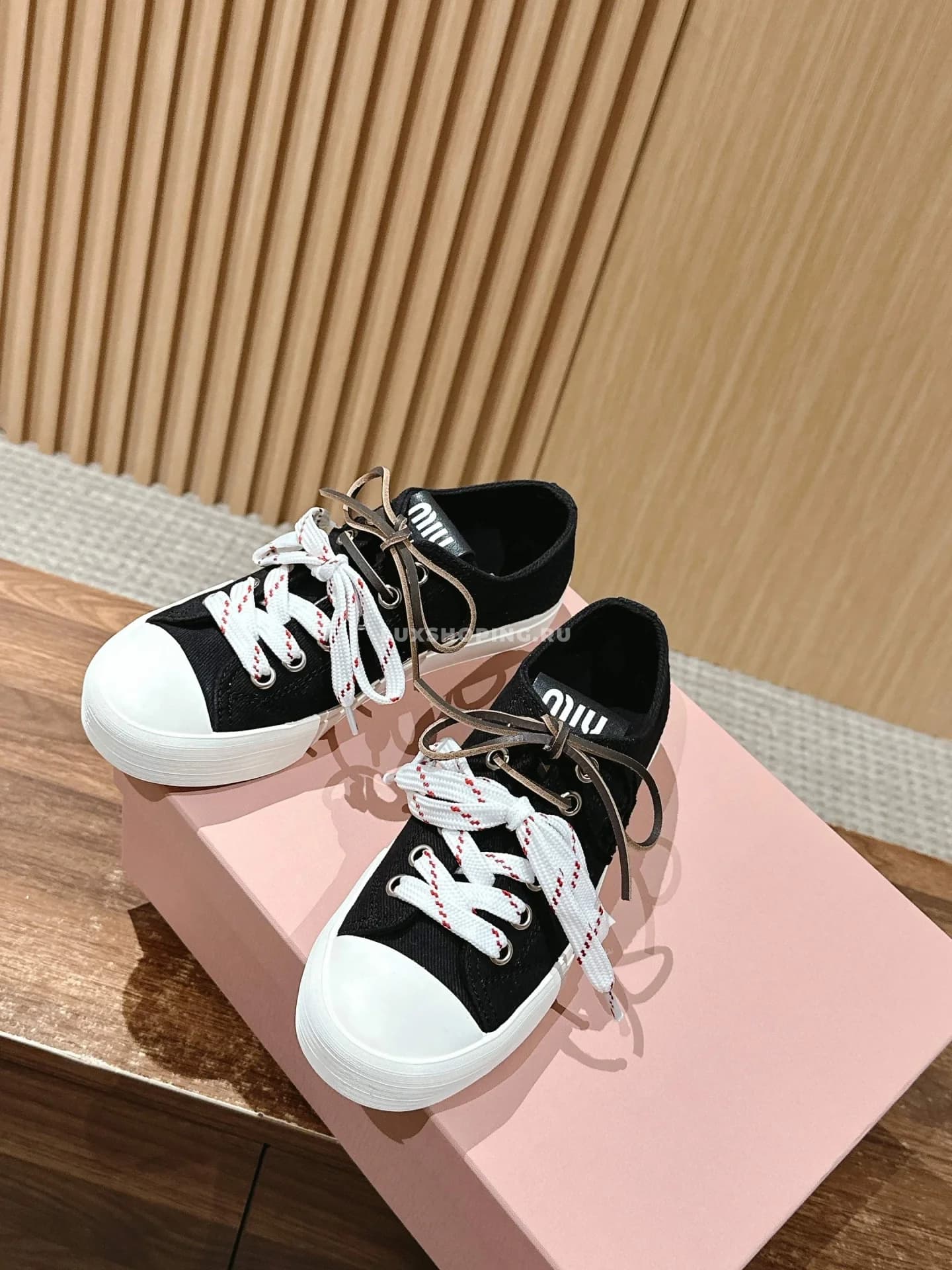 Кеды Miu Miu черные - фото 2