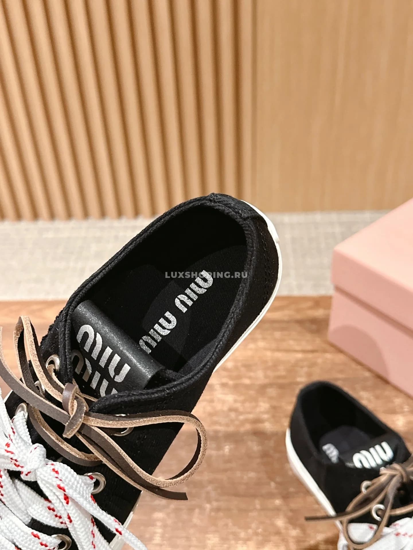 Кеды Miu Miu черные - фото 4