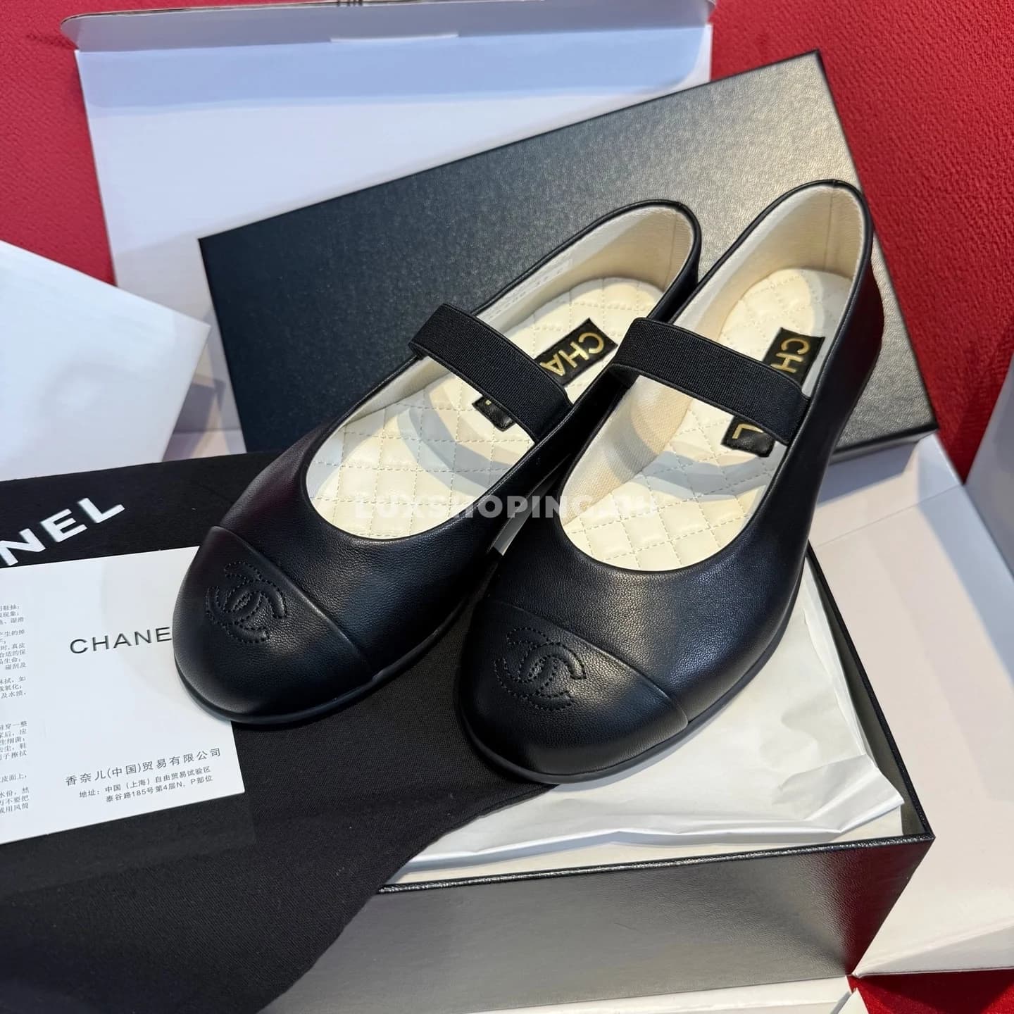 Балетки Chanel кожаные черные - фото 5