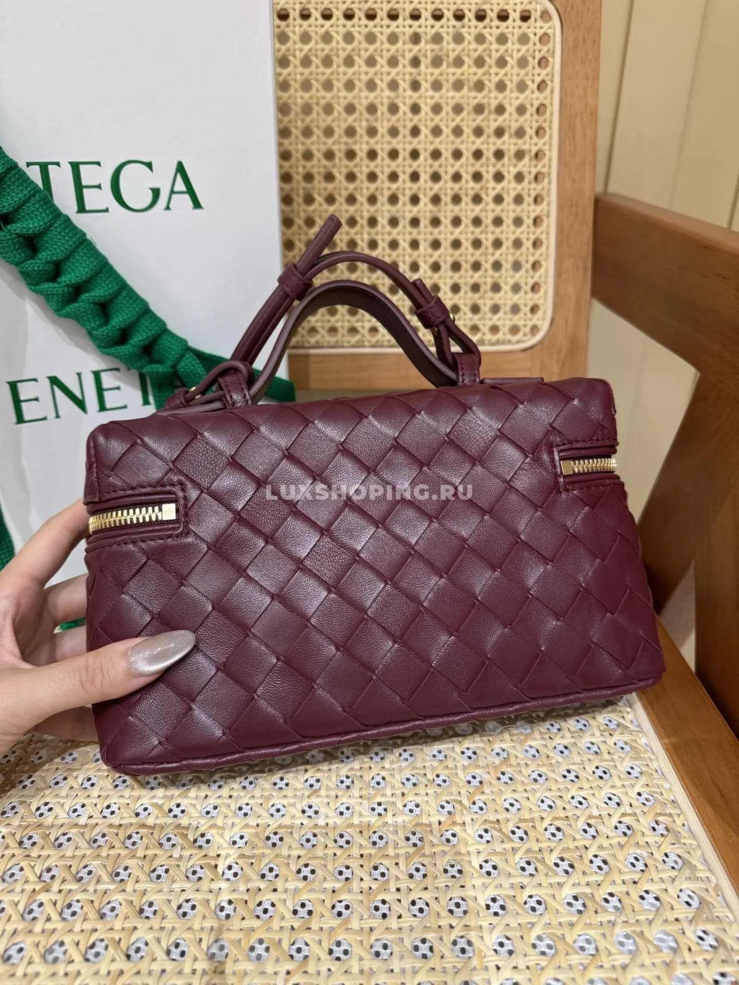 Сумка Bottega Veneta Bang Bang Barolo - фото 7