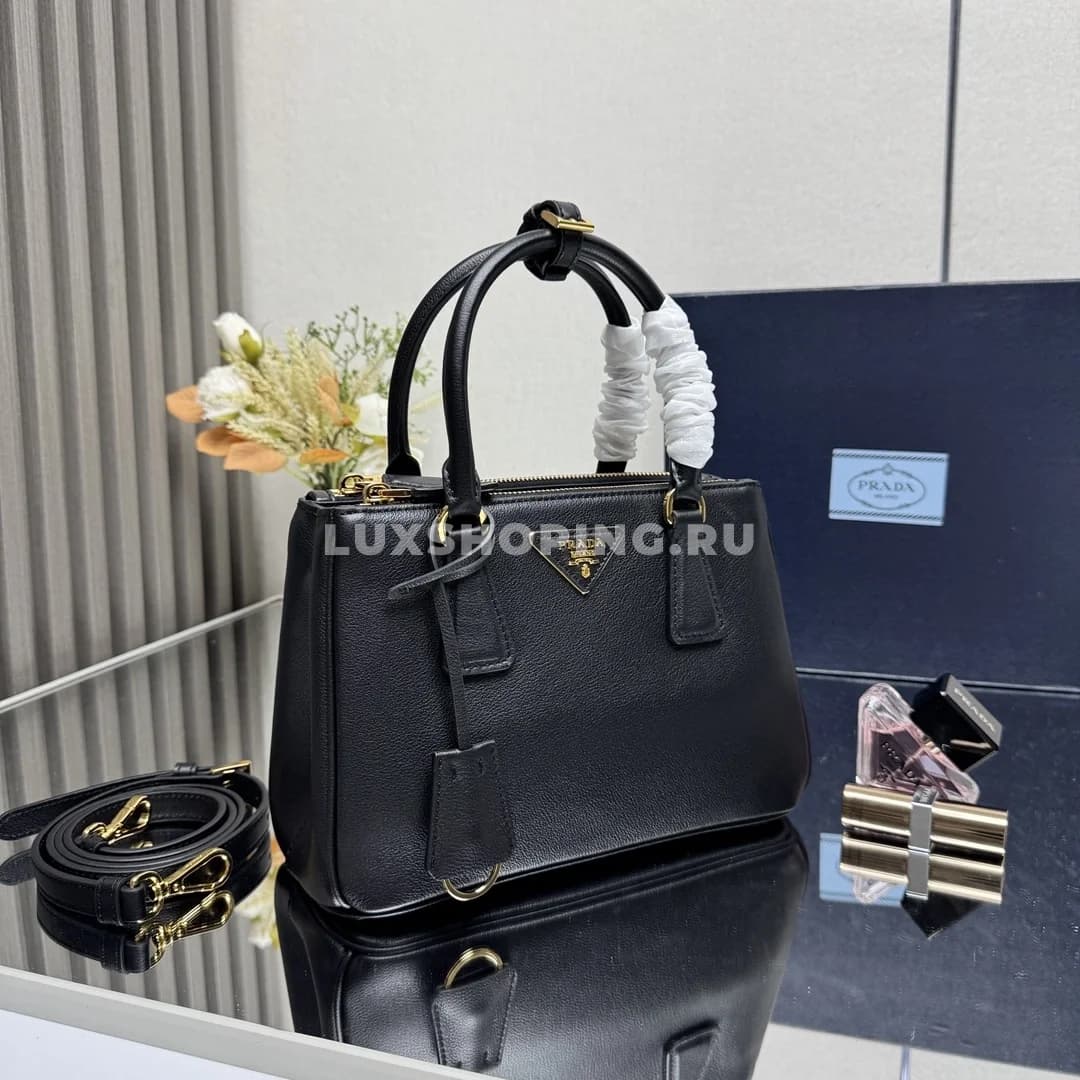 Сумка Prada Galleria black 24,5×16,5×11 см - фото 8