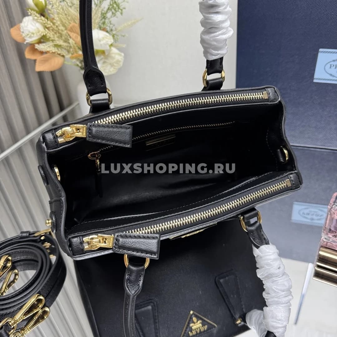 Сумка Prada Galleria black 28×20×12 см - фото 7
