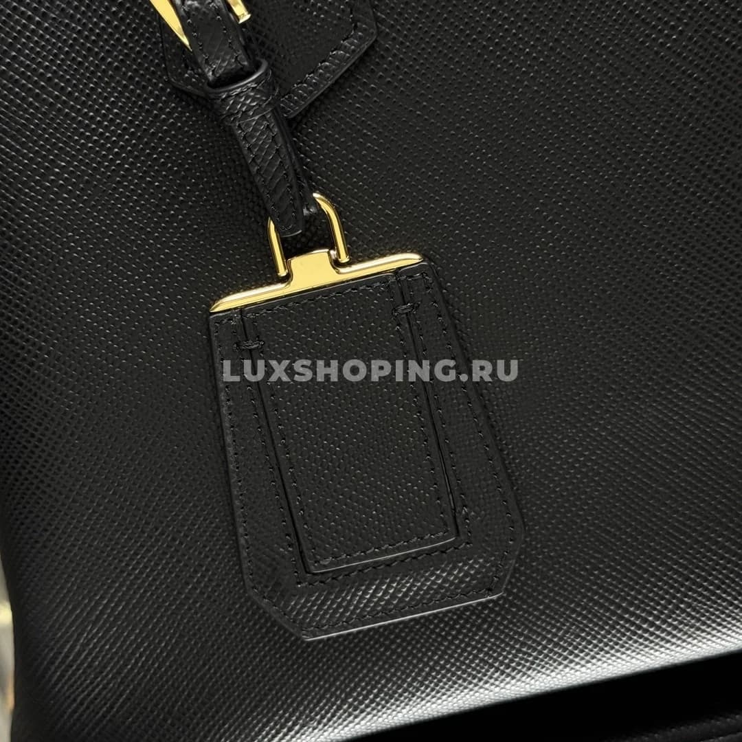 Сумка Prada Double черная 33×24,5×14 см - фото 3