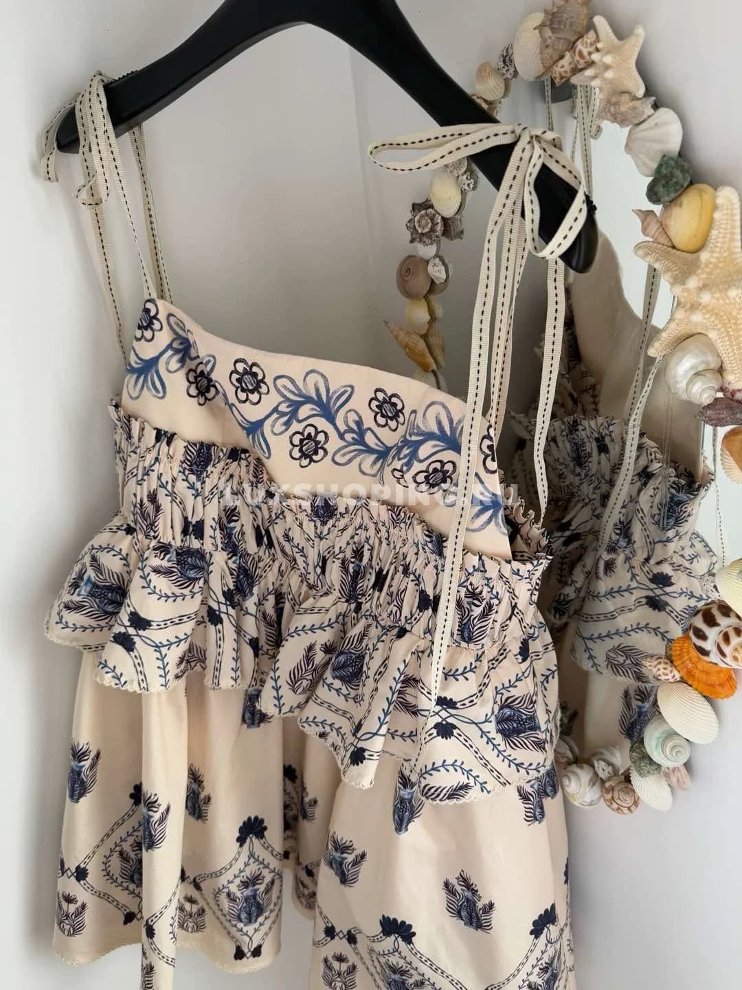 Летнее платье-комбинация "Ваза с цветами" от Agua by Agua Bendita - фото 6