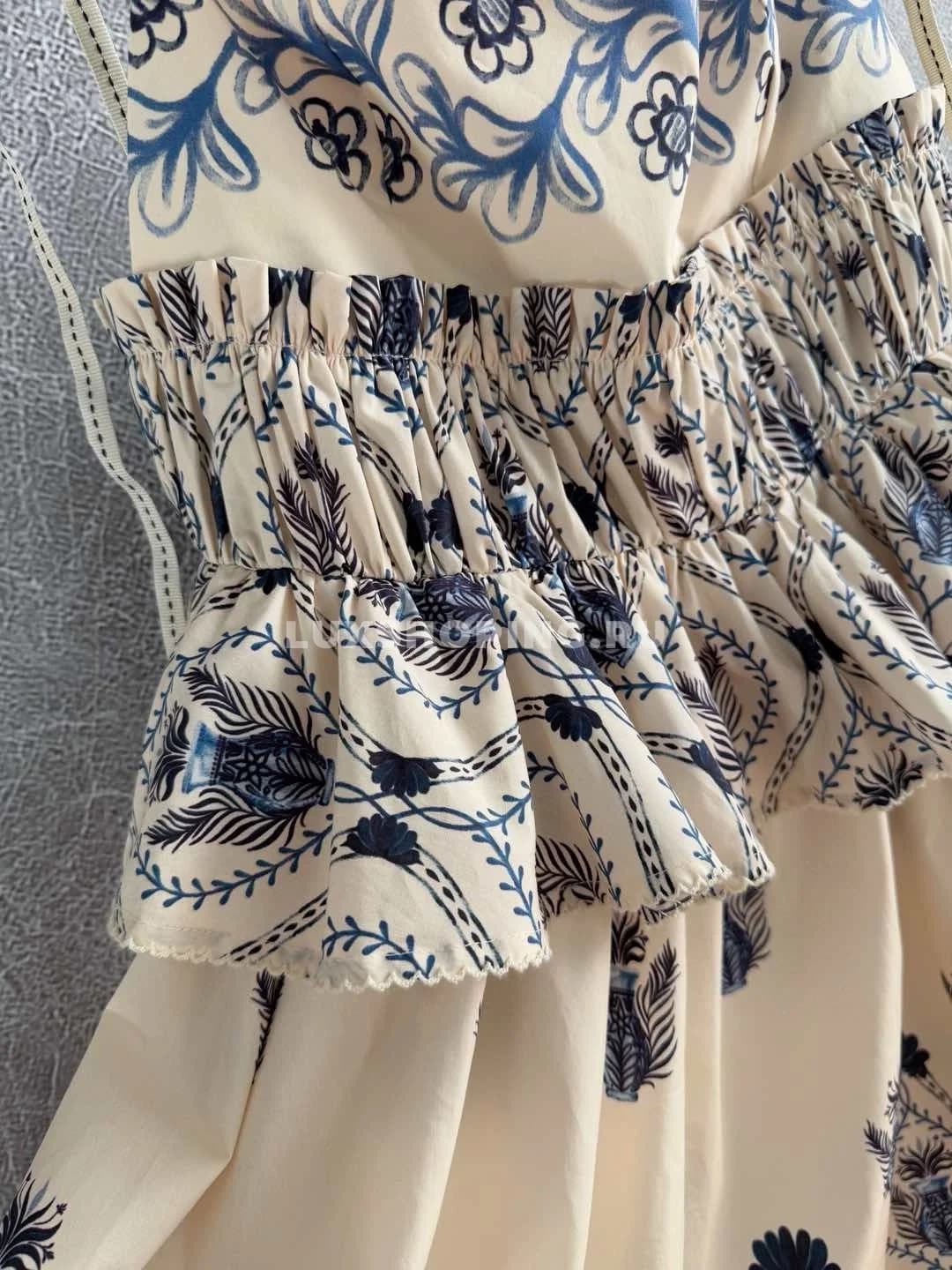 Летнее платье-комбинация "Ваза с цветами" от Agua by Agua Bendita - фото 7