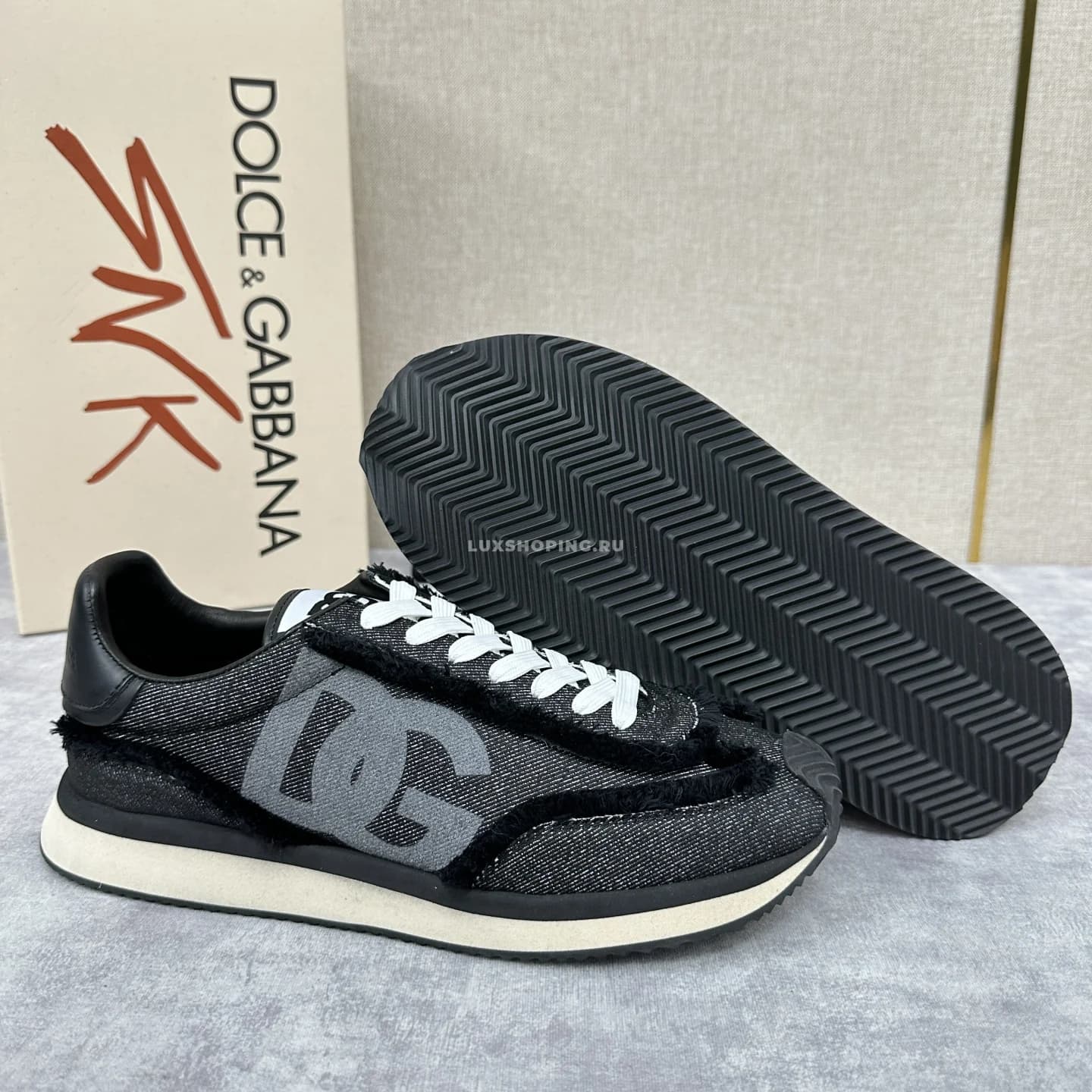 Кроссовки Dolce&amp;Gabbana Cushion черные - фото 5