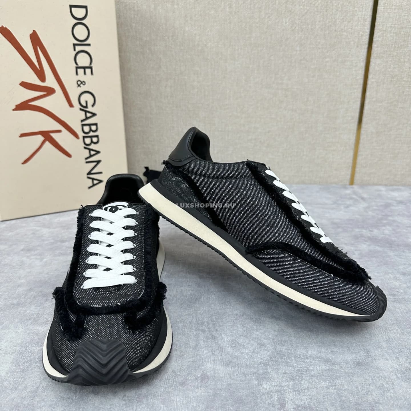 Кроссовки Dolce&amp;Gabbana Cushion черные - фото 7