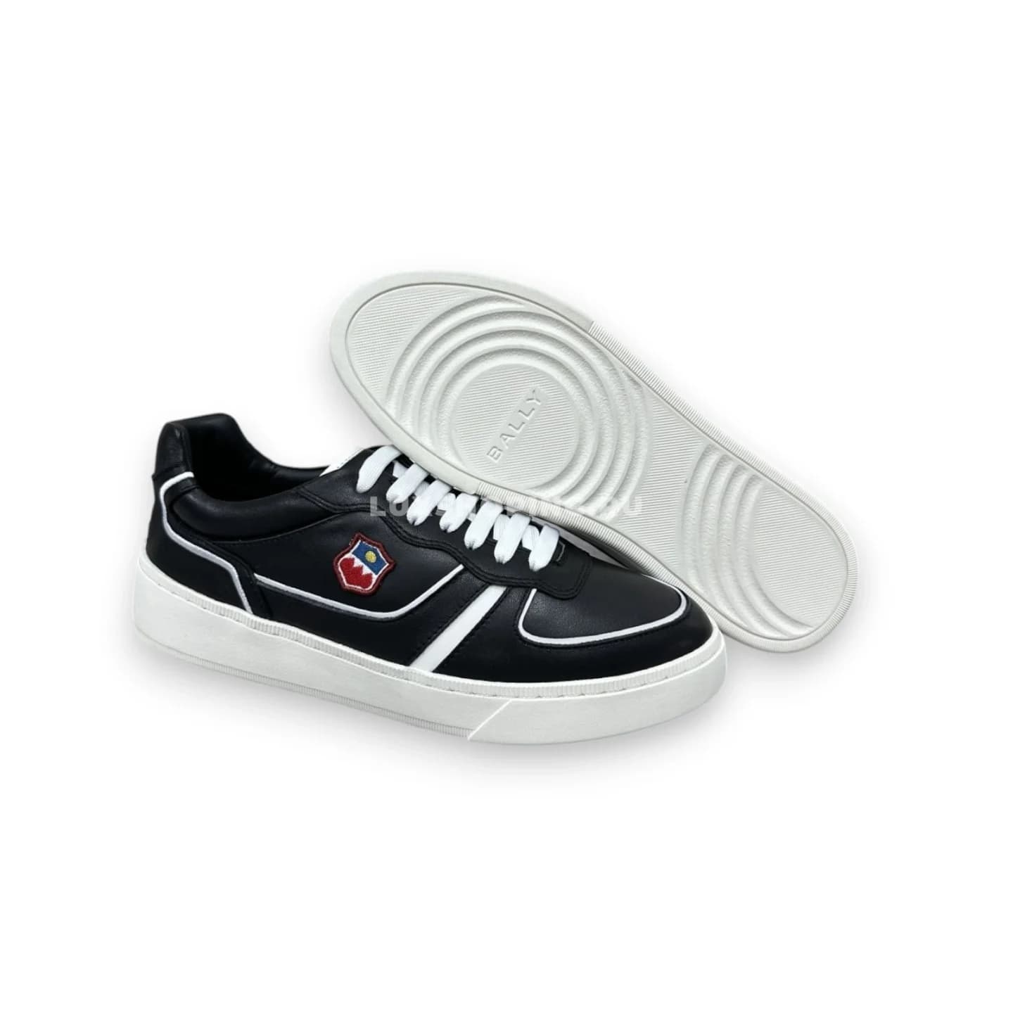 Кроссовки Bally Men's Leather Sneakers  черные