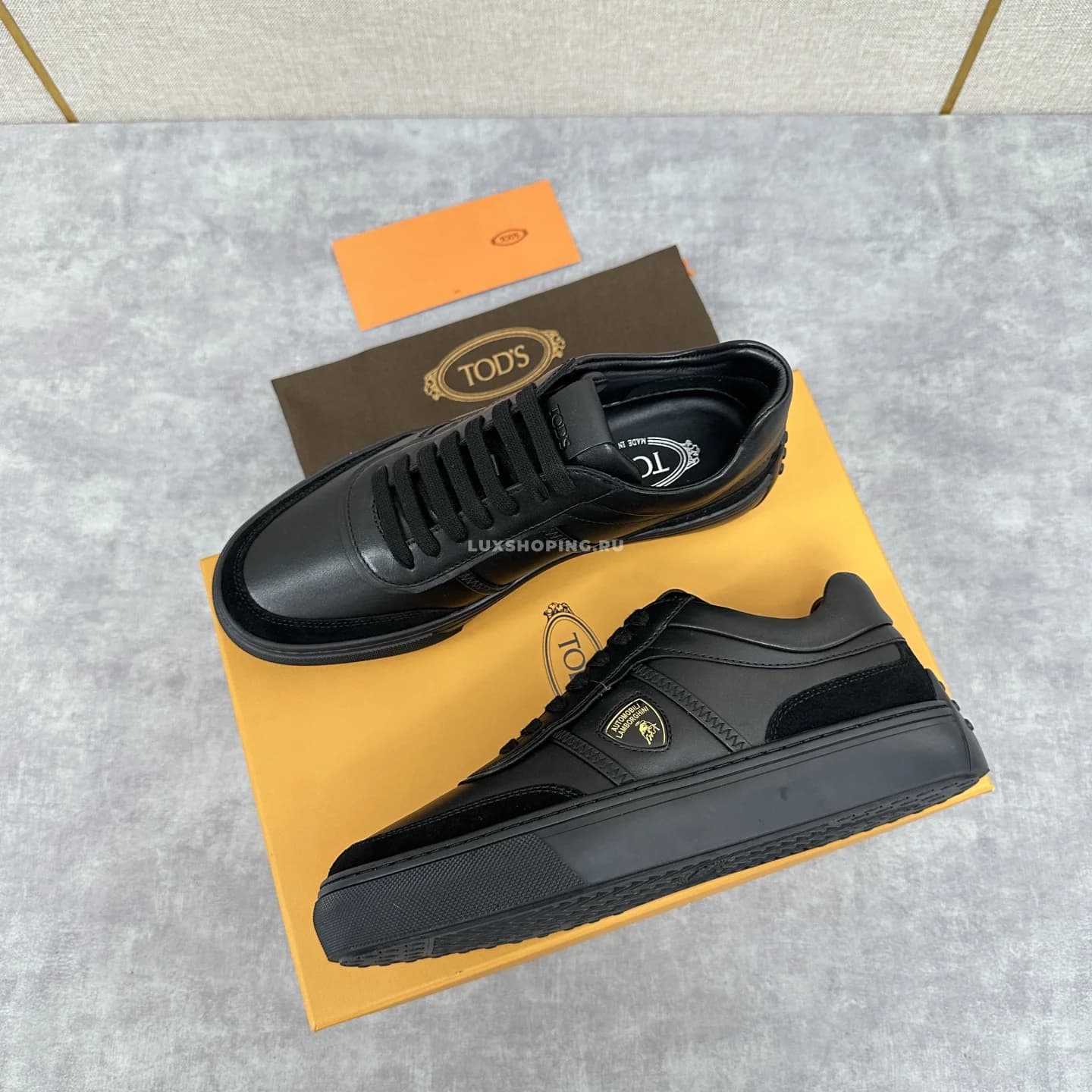 Кеды Tod's x Lamborghini Sneakers  черные - фото 5