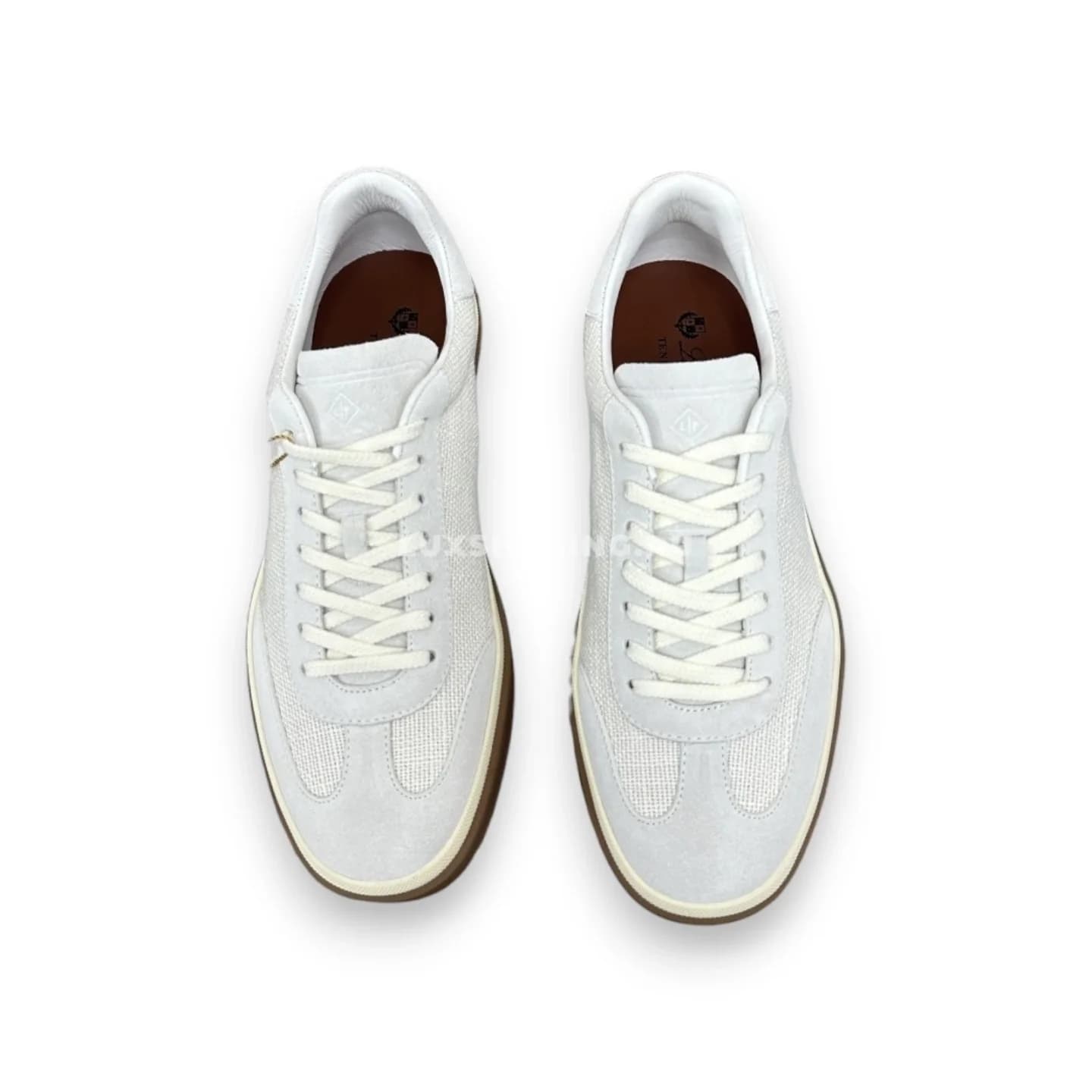 Кеды Loro Piana Trainer Sneakers белые