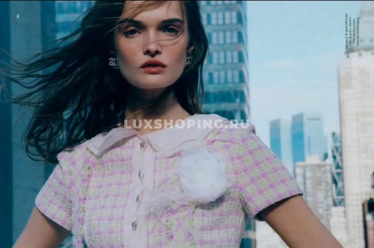 Топ Chanel в стиле Jennie - фото 11