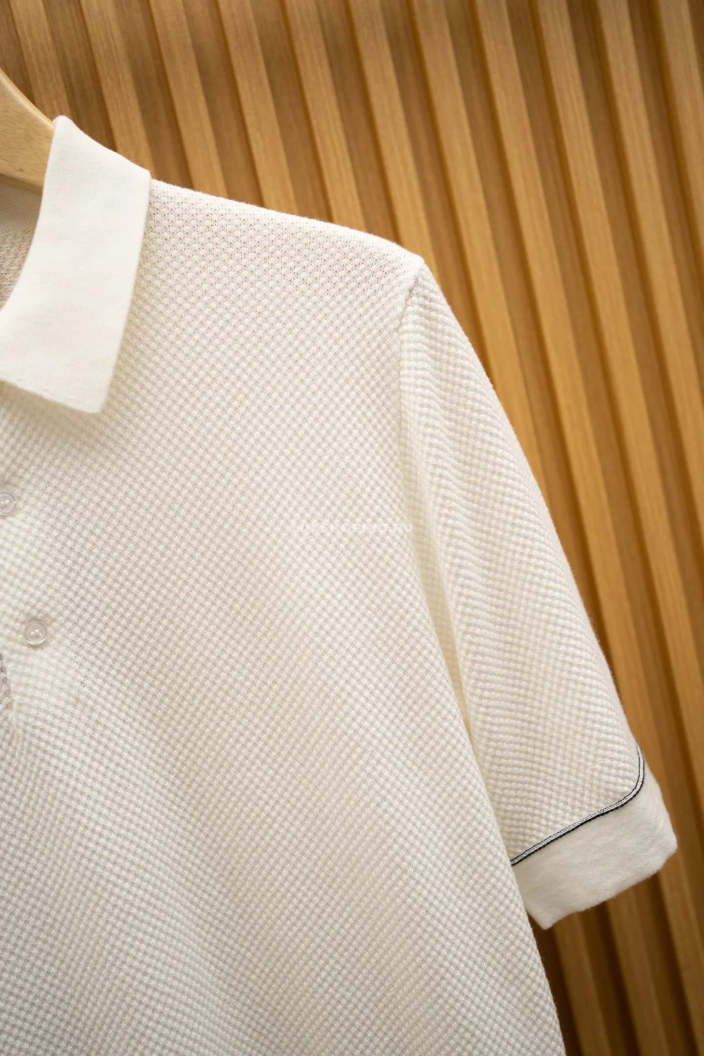 Футболка Brioni White Striped Polo - фото 7