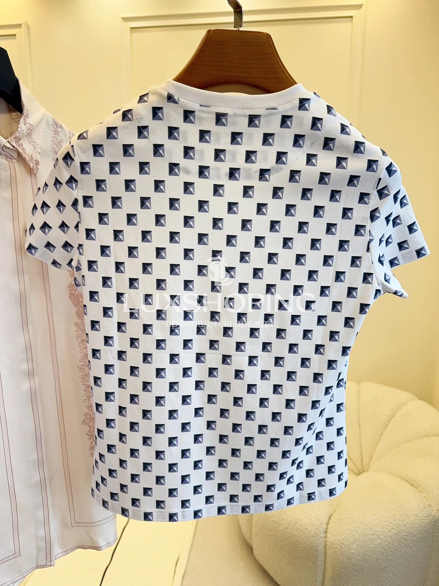 Футболка Hermes с 3D-принтом - фото 4