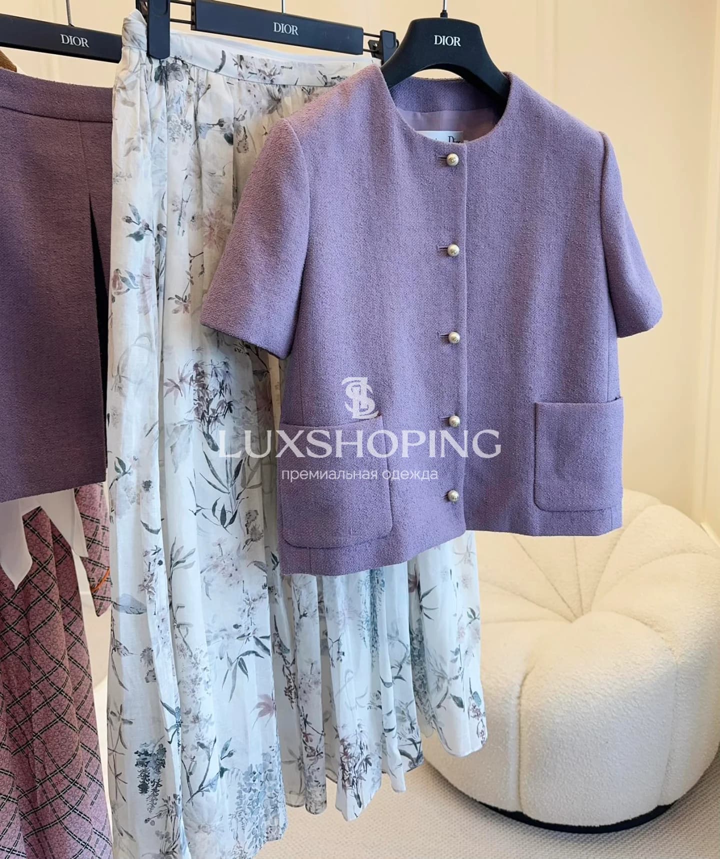Костюм Dior с шелковой подкладкой - фото 2