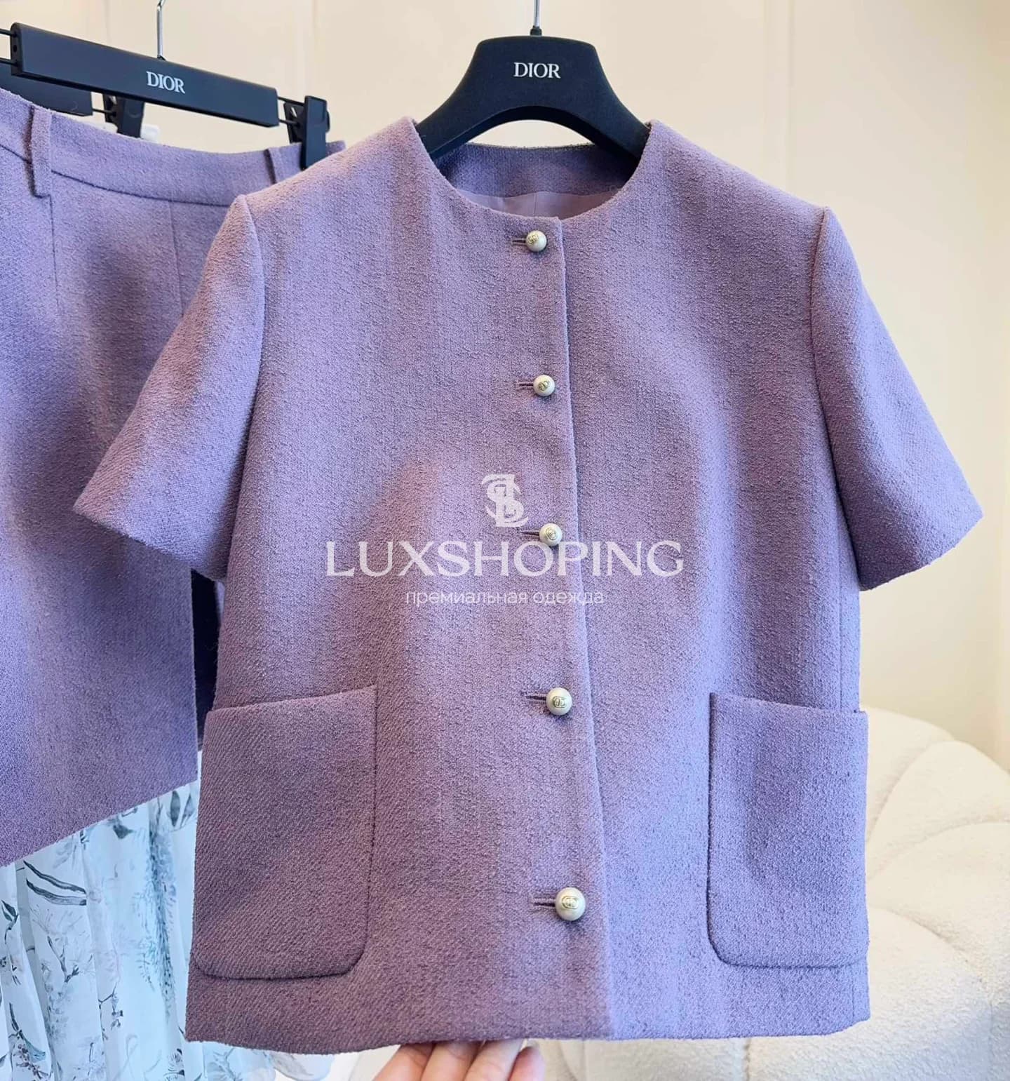 Костюм Dior с шелковой подкладкой - фото 5