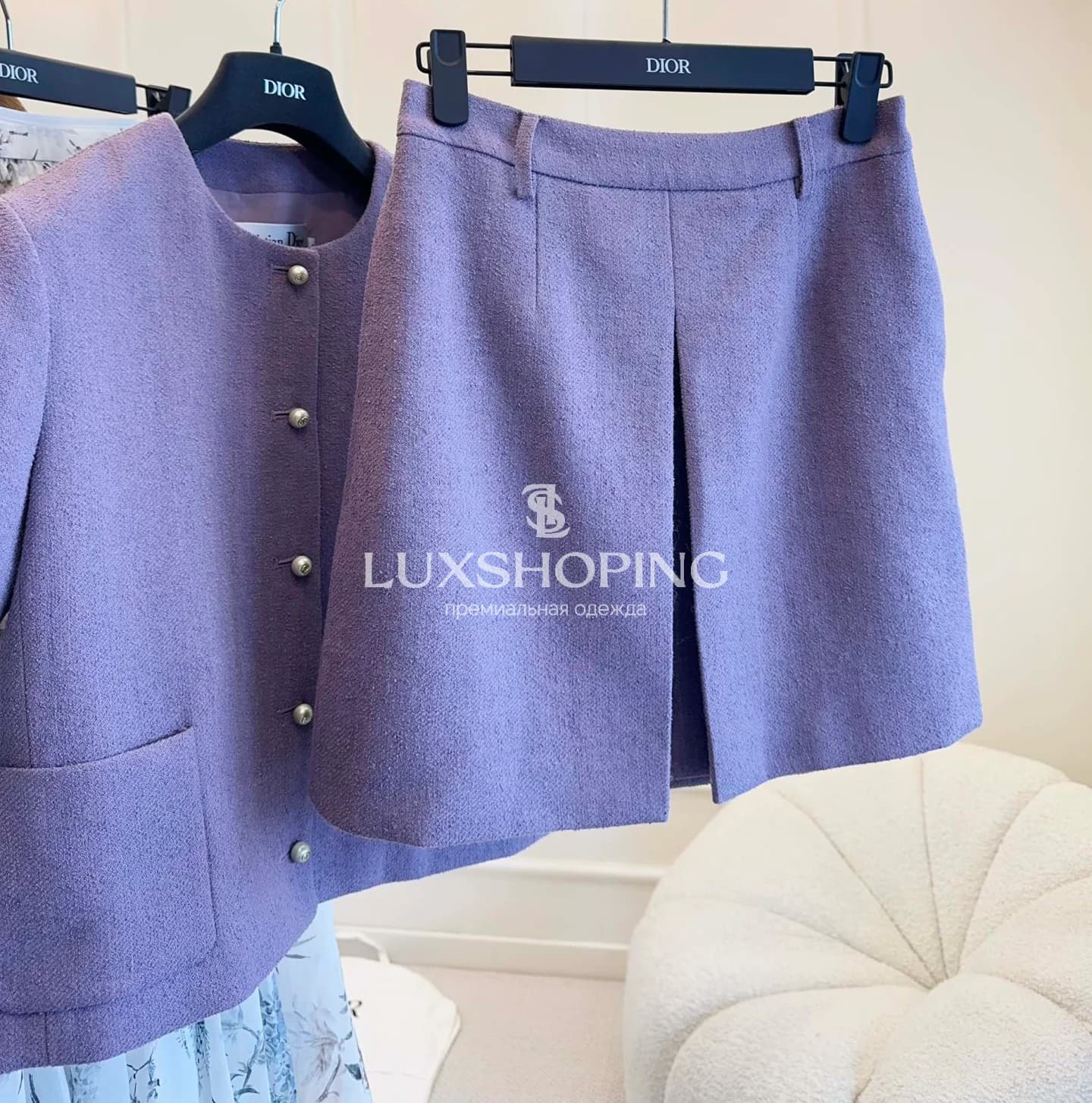 Костюм Dior с шелковой подкладкой - фото 7