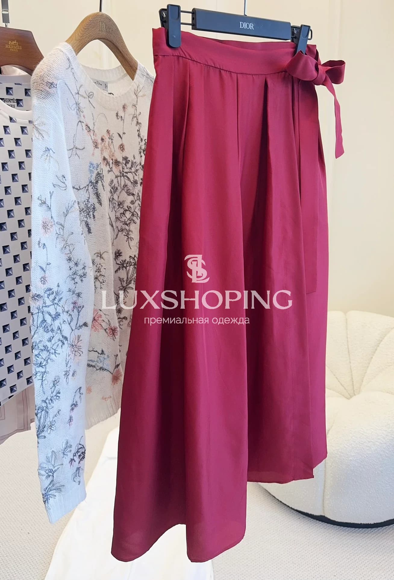 Юбка Dior из шелка - фото 4