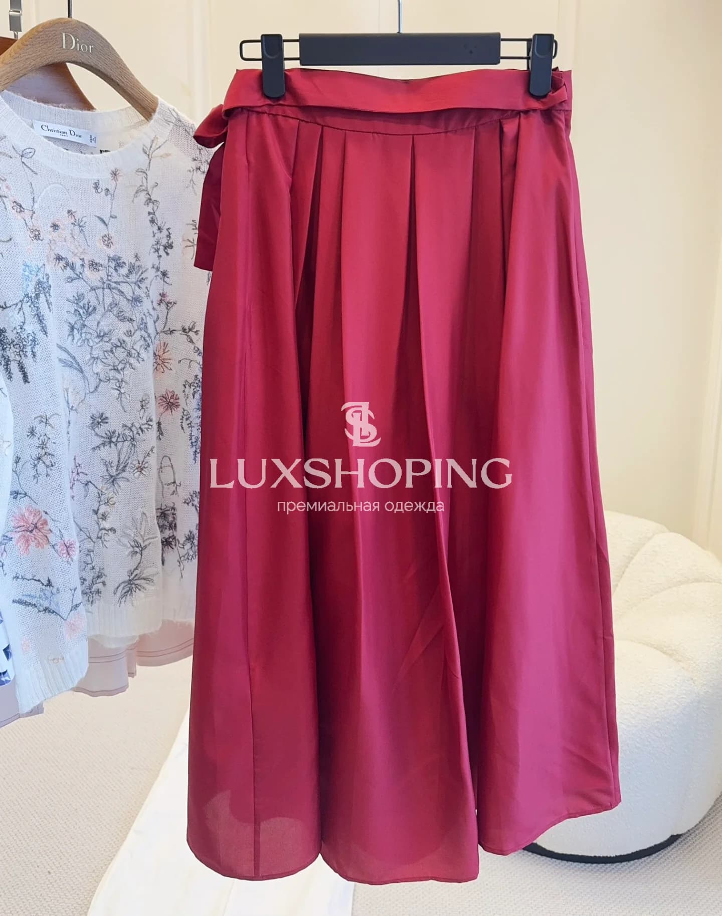 Юбка Dior из шелка - фото 5