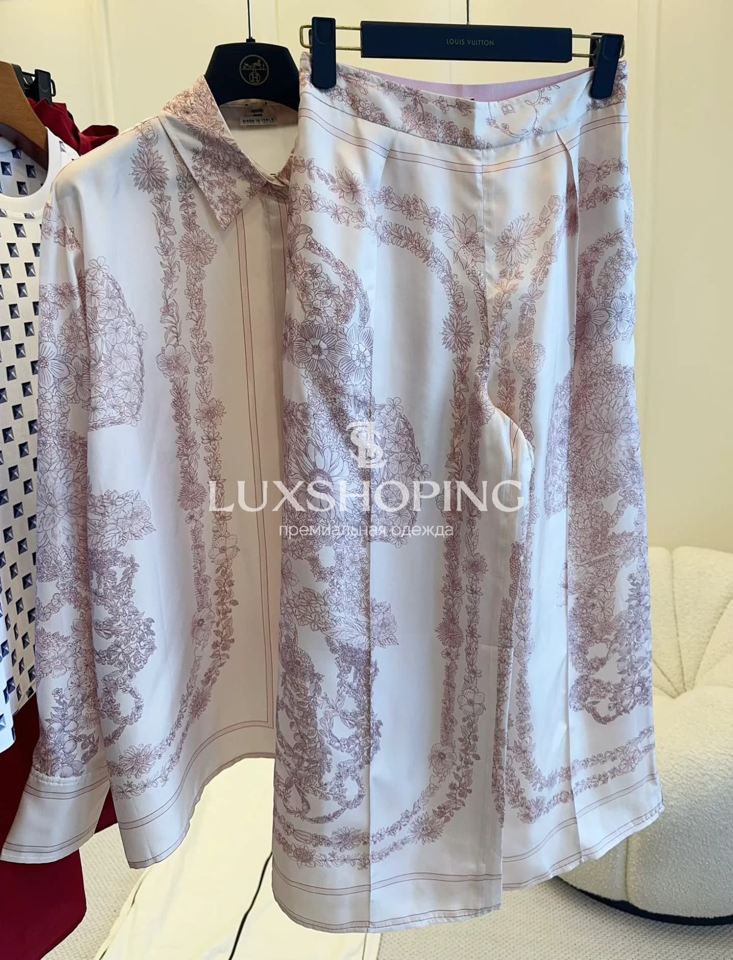 Шелковый комплект Hermes 2025 - фото 8