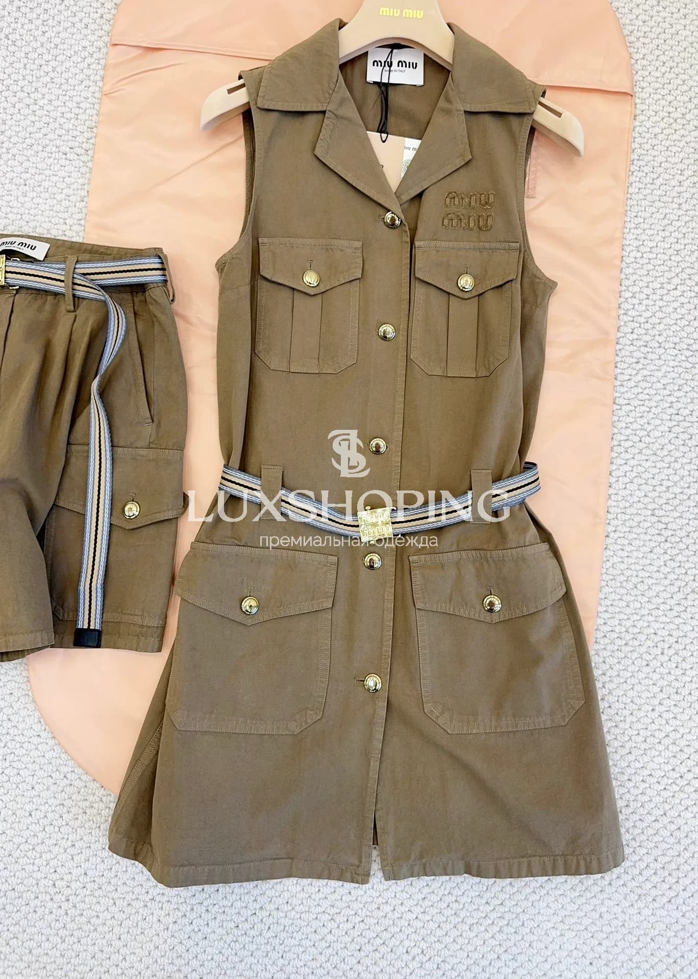 Платье Miu Miu без рукавов - фото 2