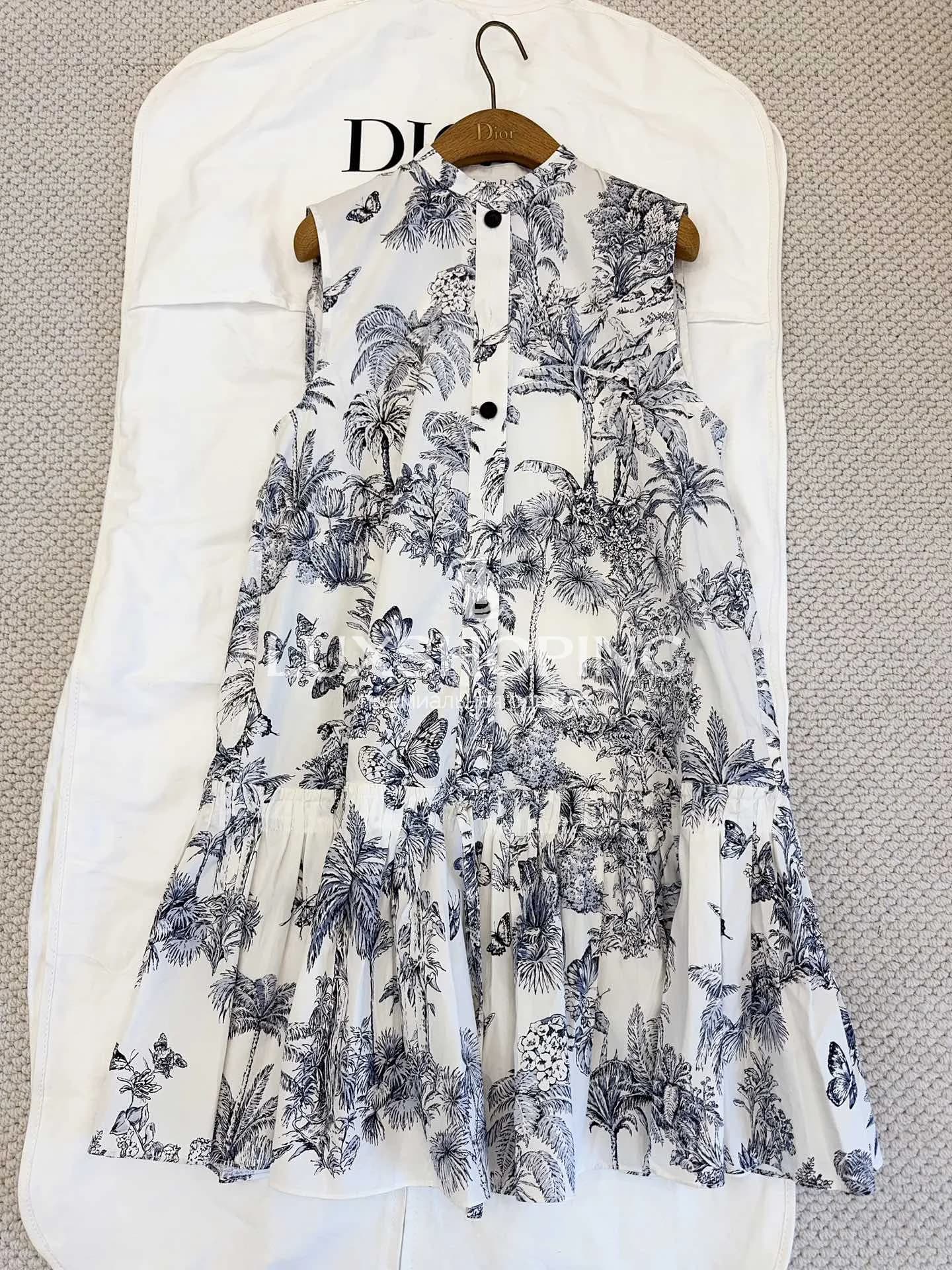 Платье Christian Dior с бабочками - фото 3