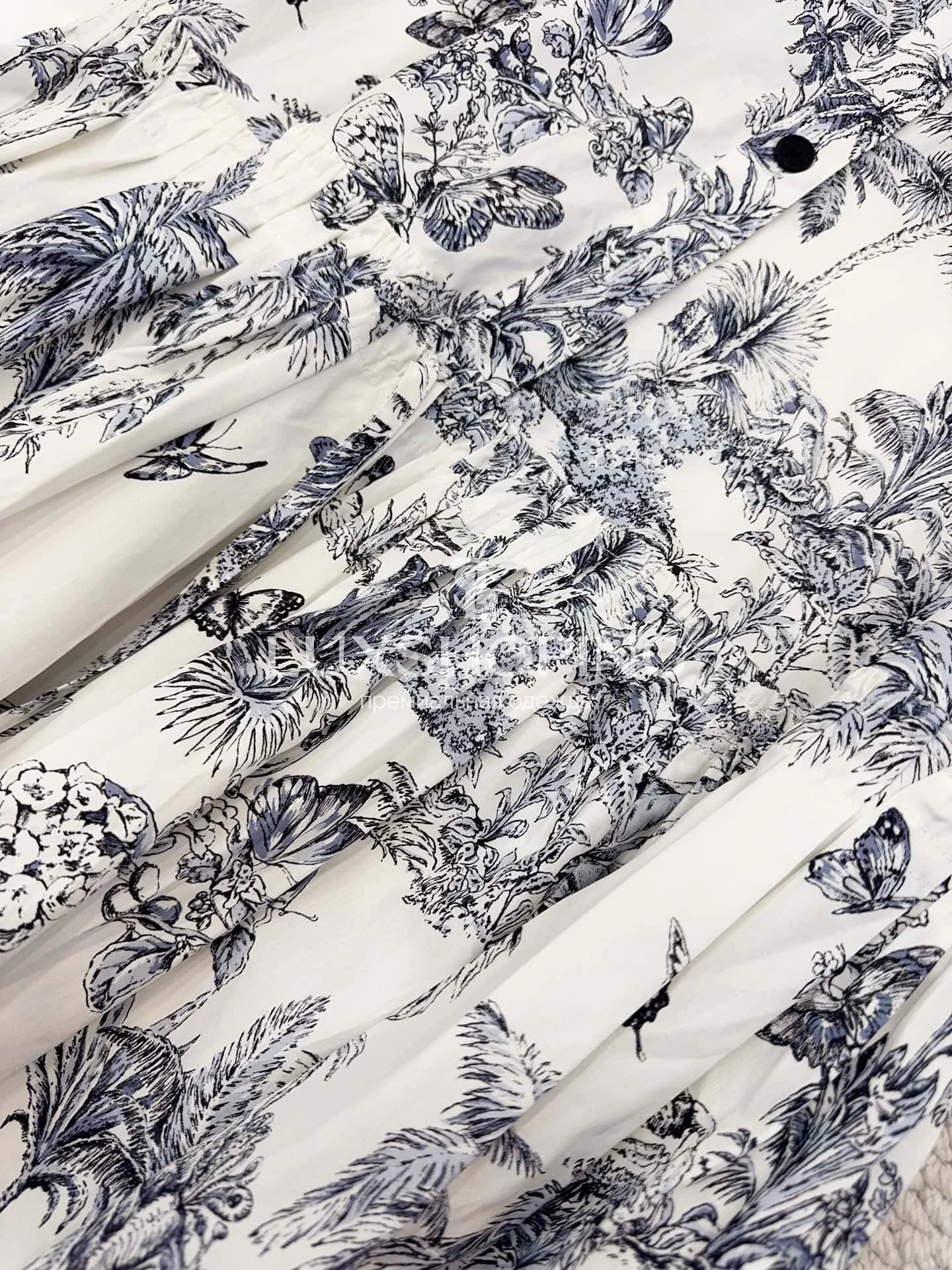 Платье Christian Dior с бабочками - фото 8