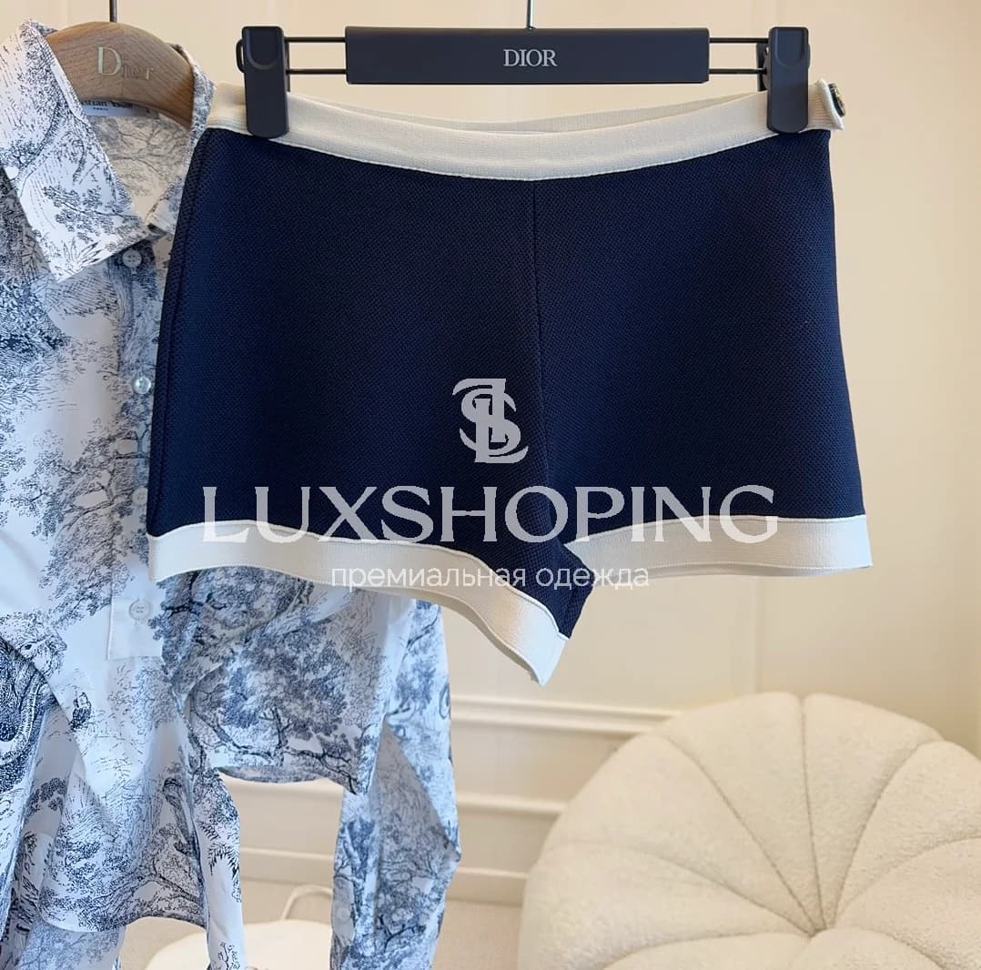 Шорты Christian Dior вязаные - фото 2