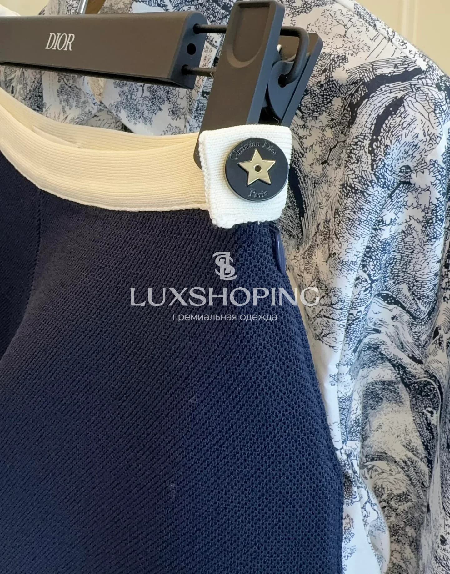 Шорты Christian Dior вязаные - фото 9