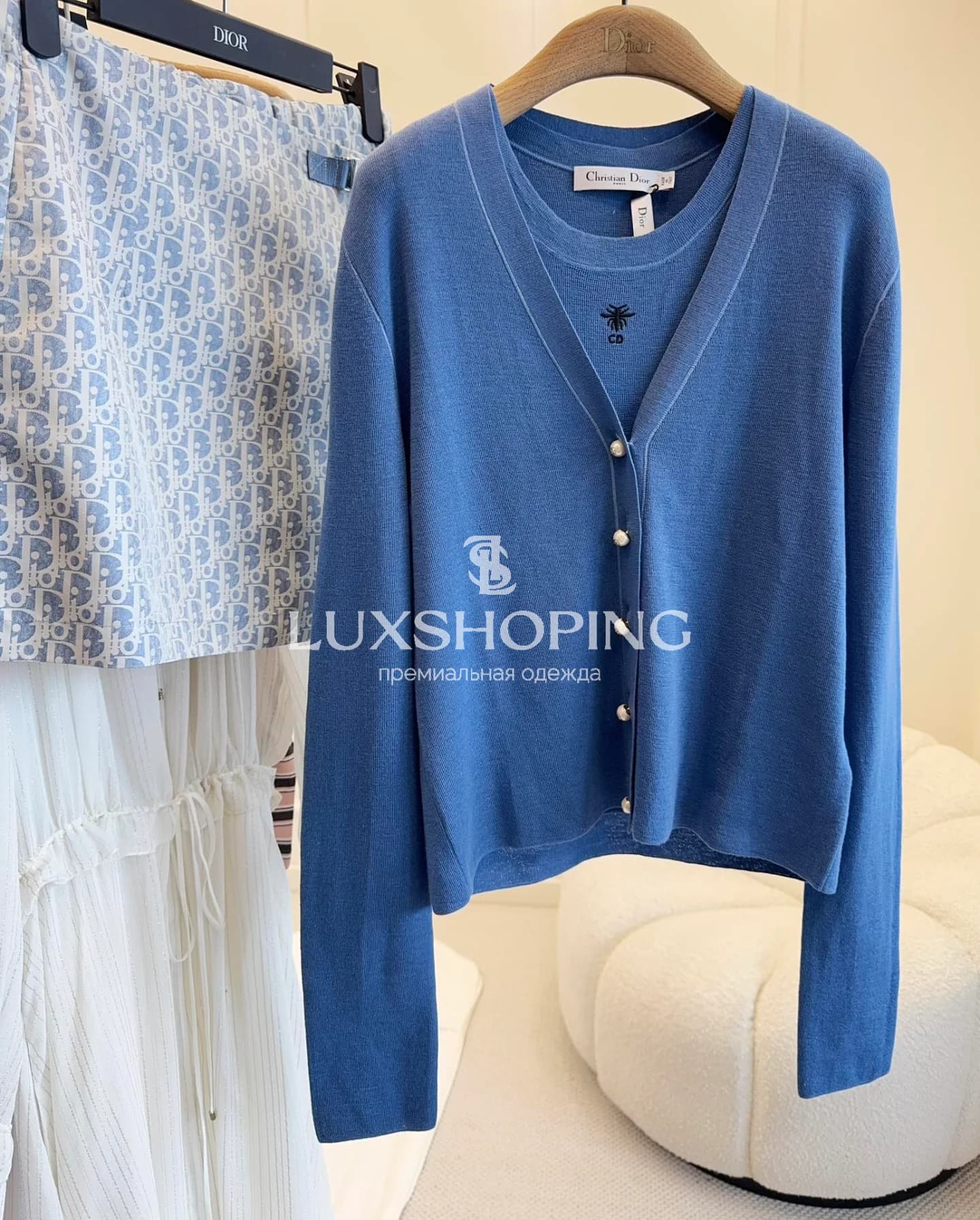 Кардиган с майкой - фото 2