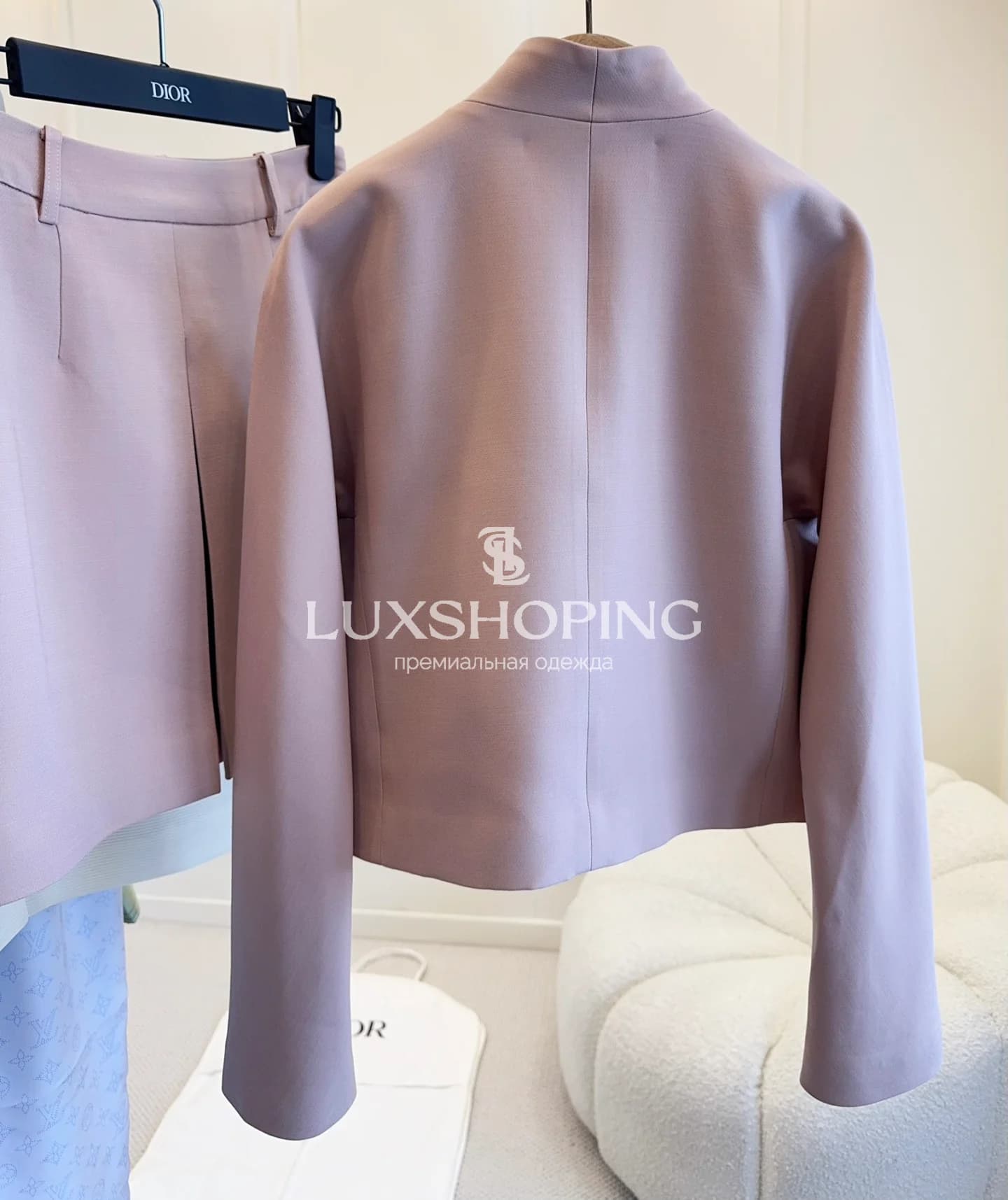 Костюм Christian Dior жакет и юбка - фото 4