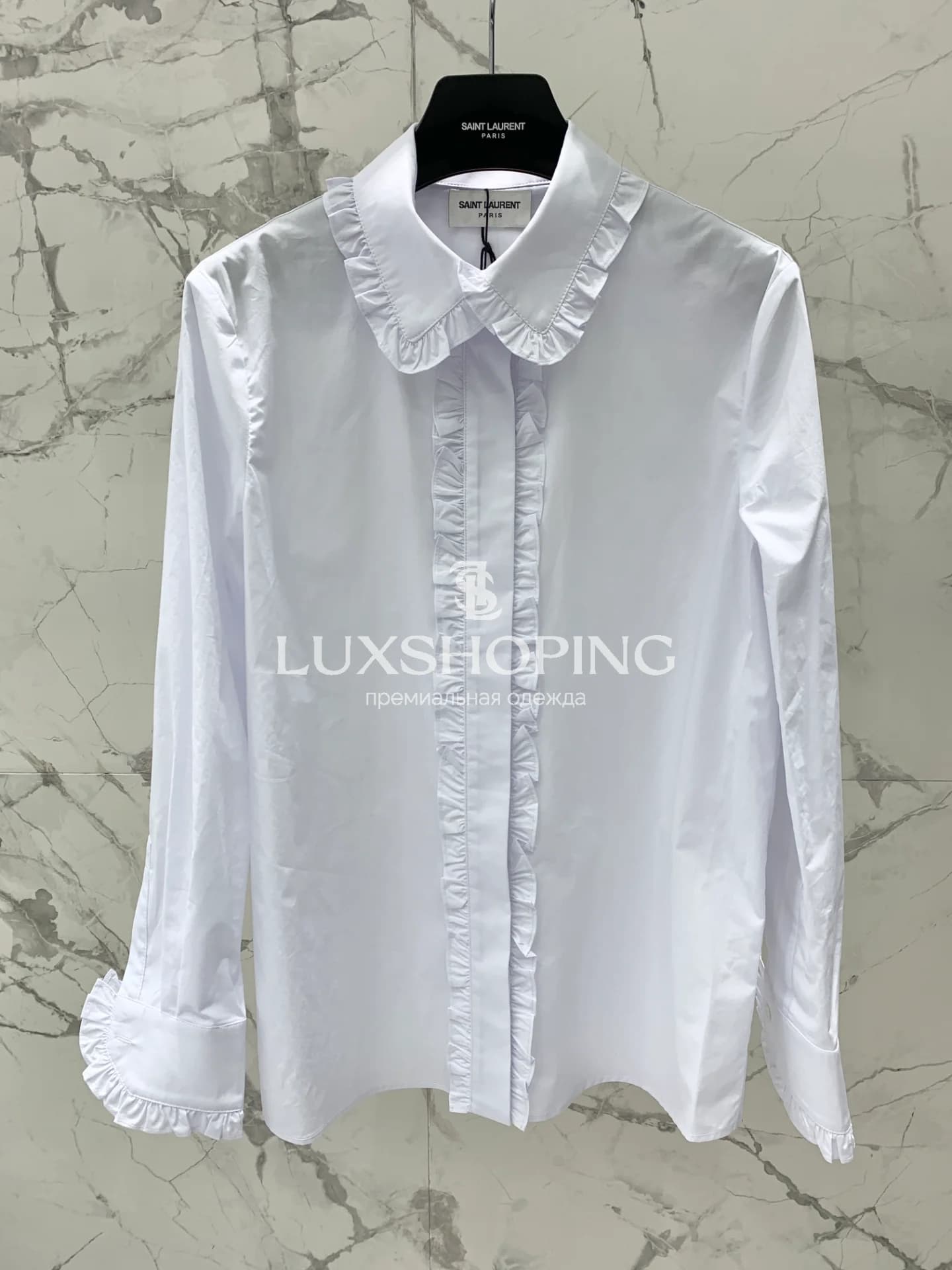 Рубашка Saint Laurent Lace Whisper - фото 3