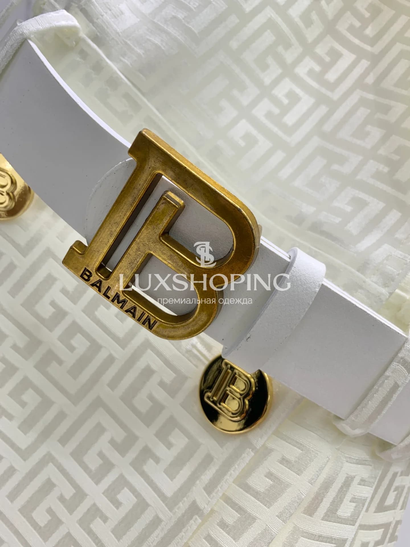 Платье Balmain Pure Ivory - фото 6