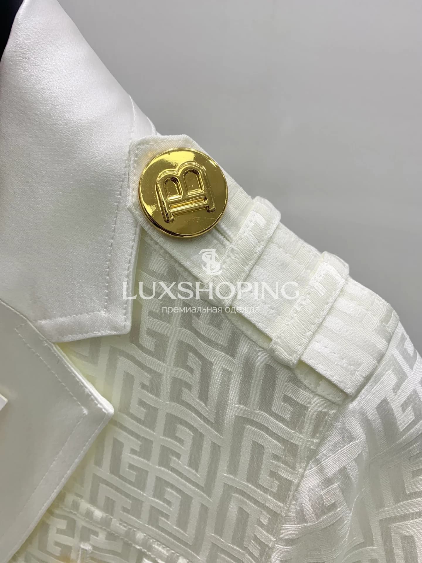 Платье Balmain Pure Ivory - фото 9