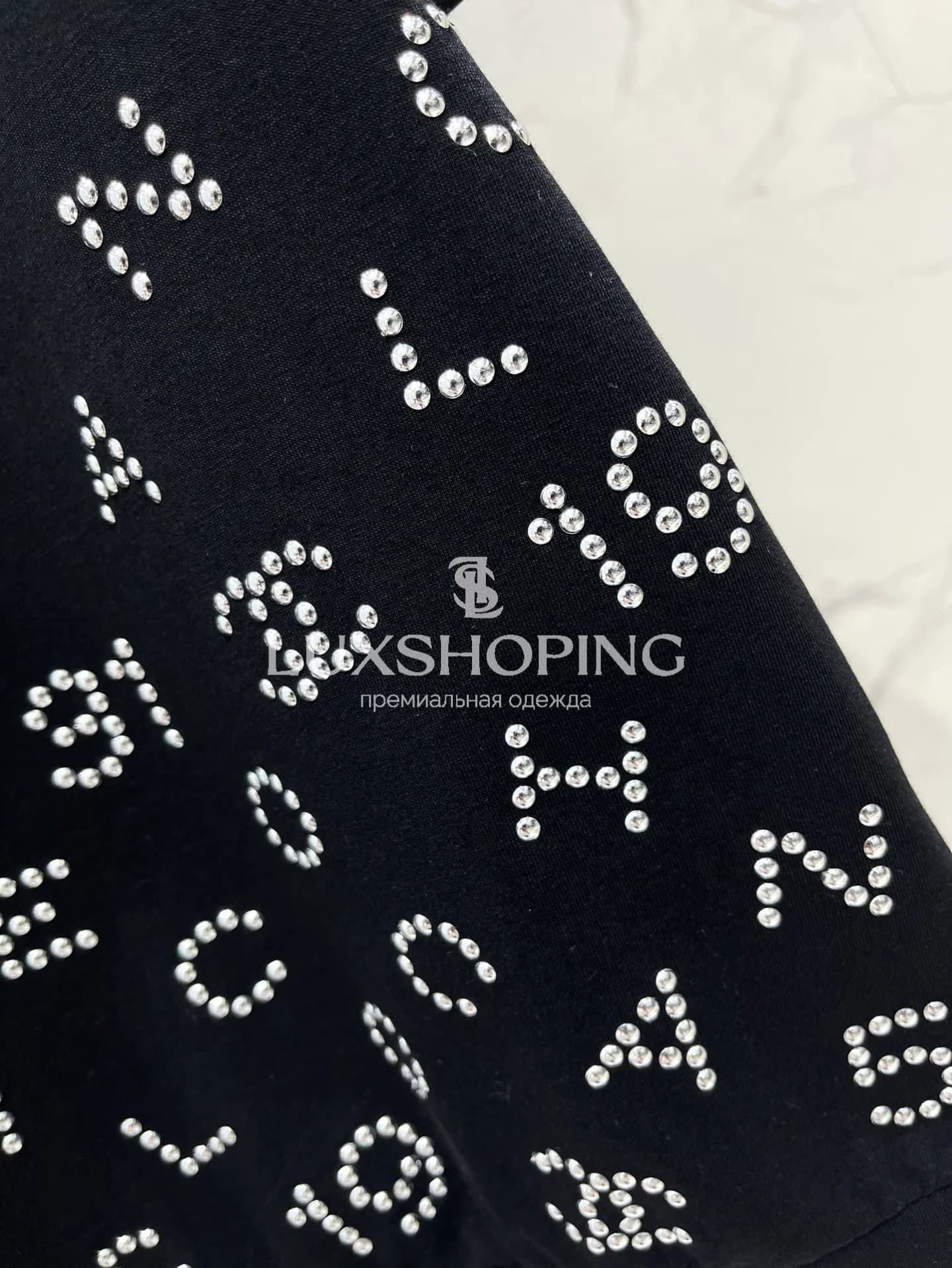 Футболка Chanel Noir Sparkle - фото 6