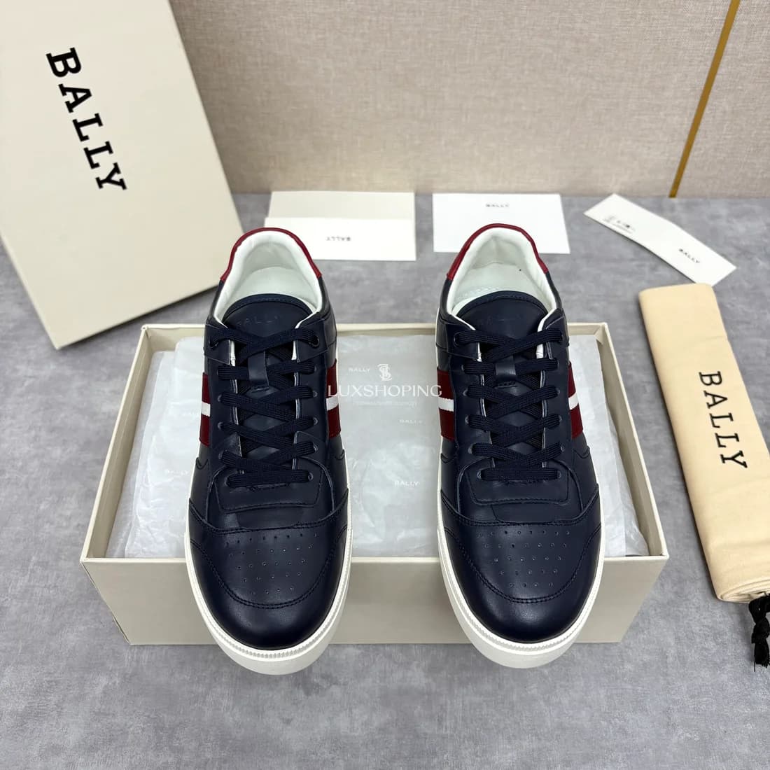 Кеды Bally мужские синие - фото 2