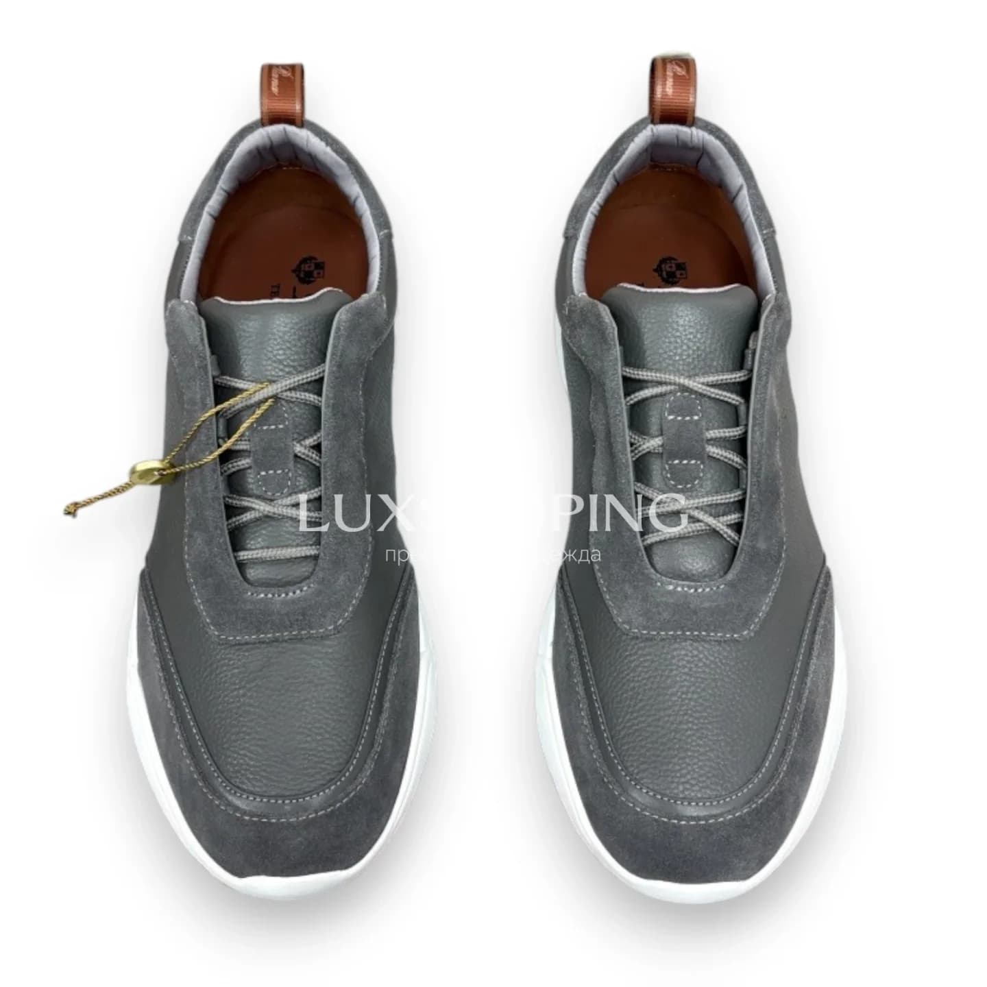 Кроссовки Loro Piana серые