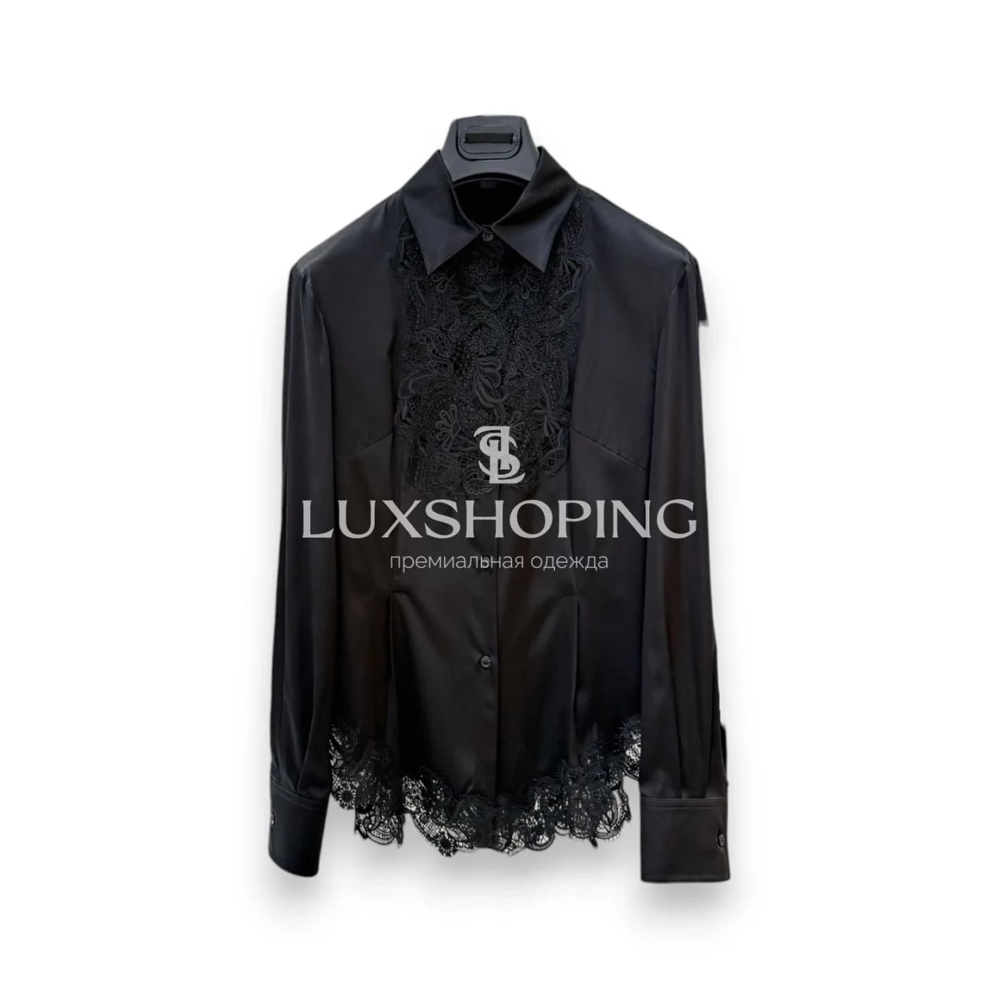 Цветочная шелковая рубашка Ermanno Scervino