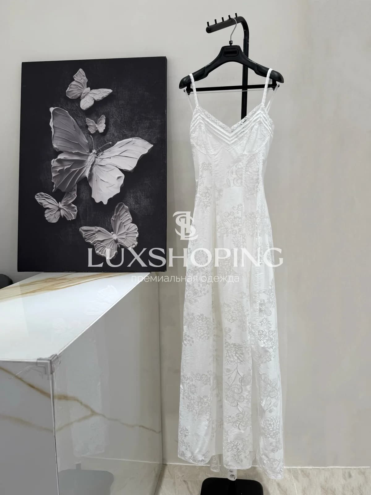 Хлопковое платье Ermanno Scervino - фото 2