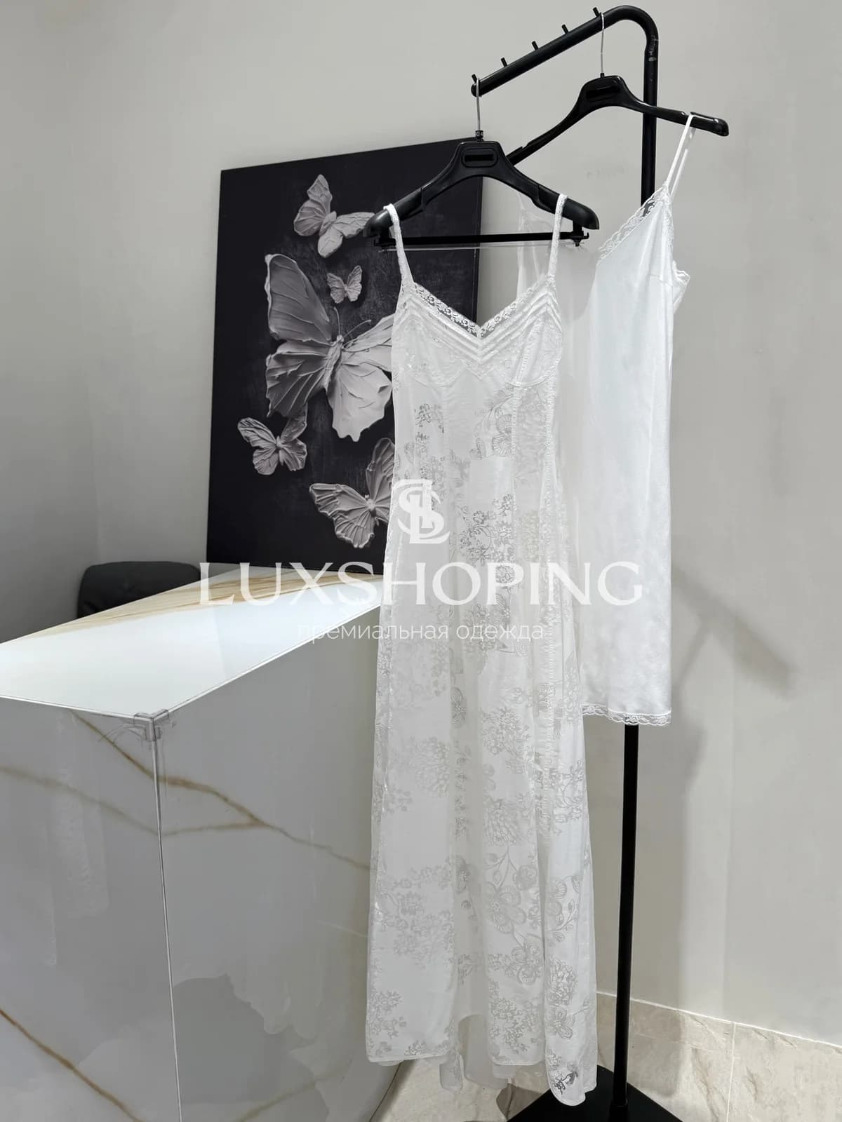 Хлопковое платье Ermanno Scervino - фото 7