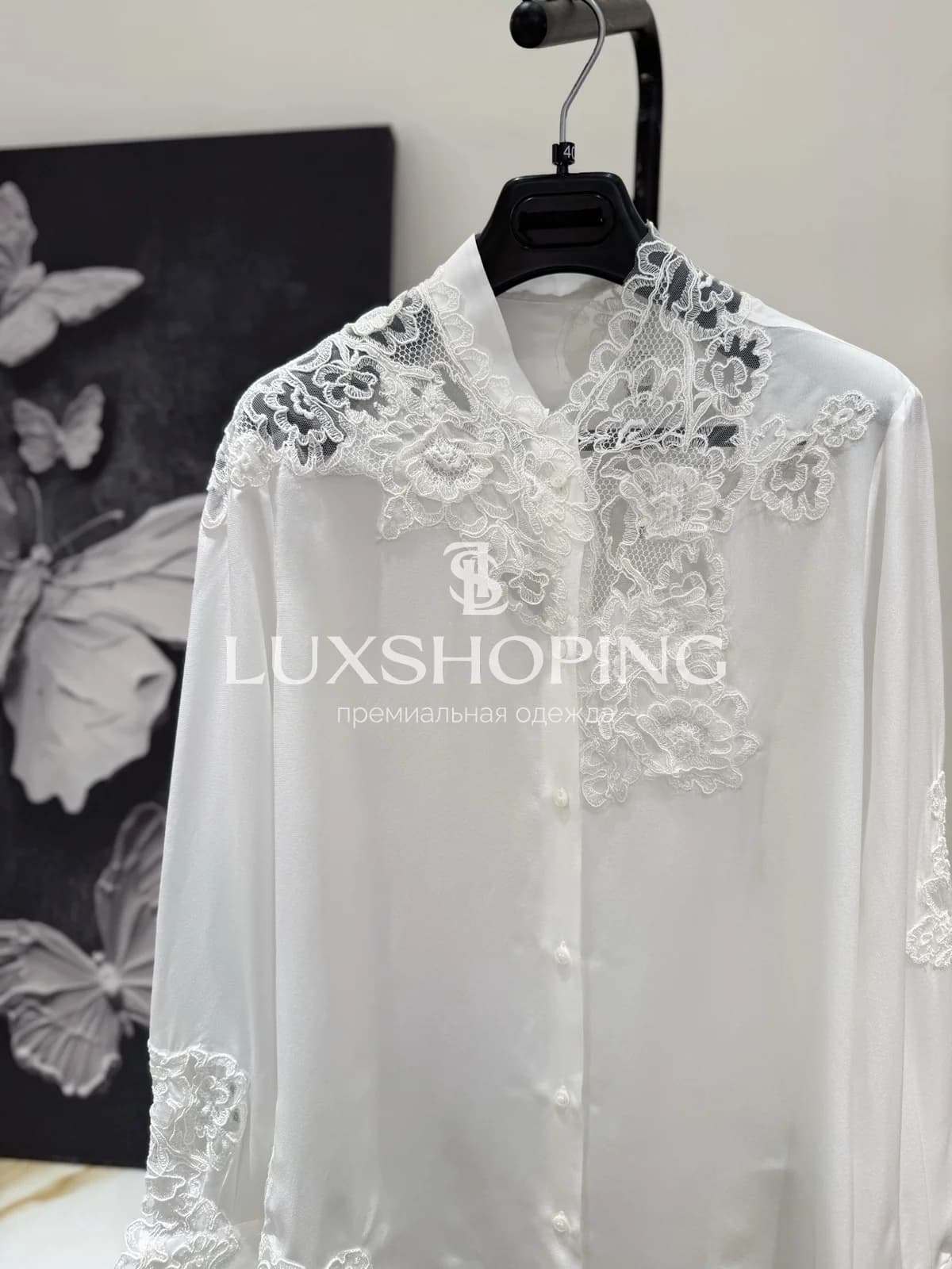 Рубашка Ermanno Scervino белая - фото 7