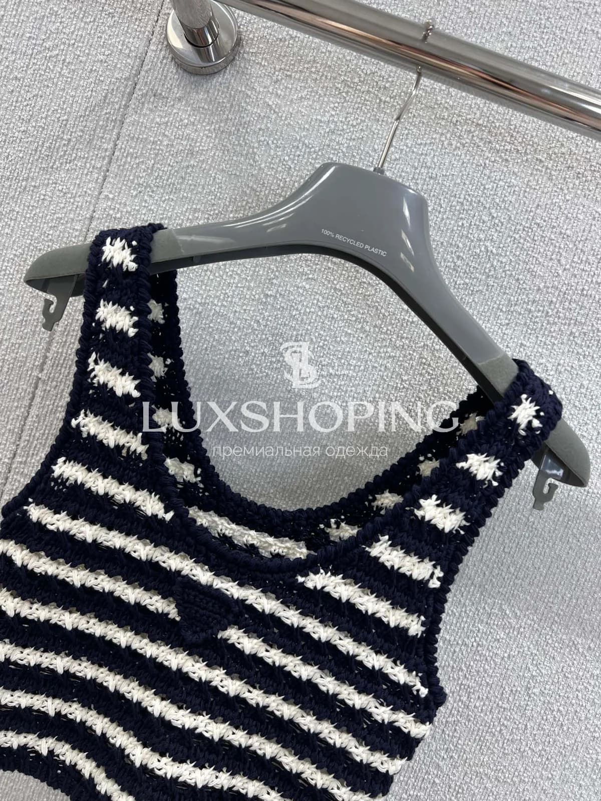 Топ Prada с полосками - фото 5