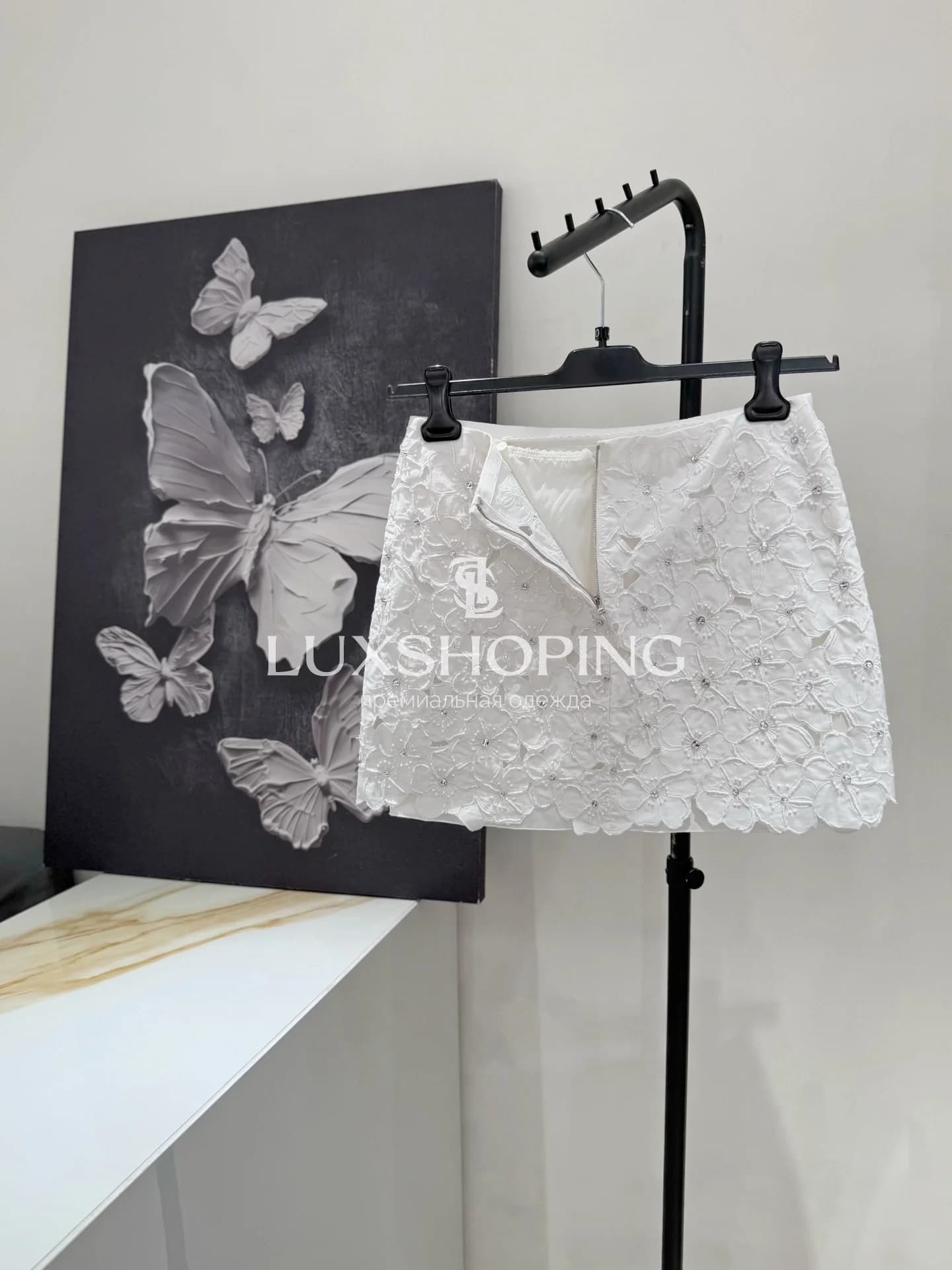 DG Шёлковый комплект юбка и топ - фото 4