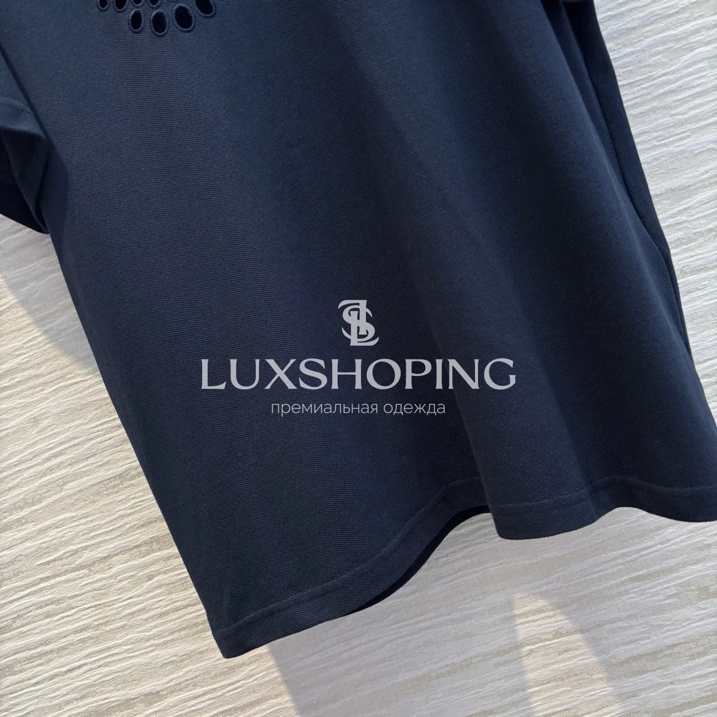 Футболка Maison Schiaparelli с вышивкой "Глаза" - фото 5