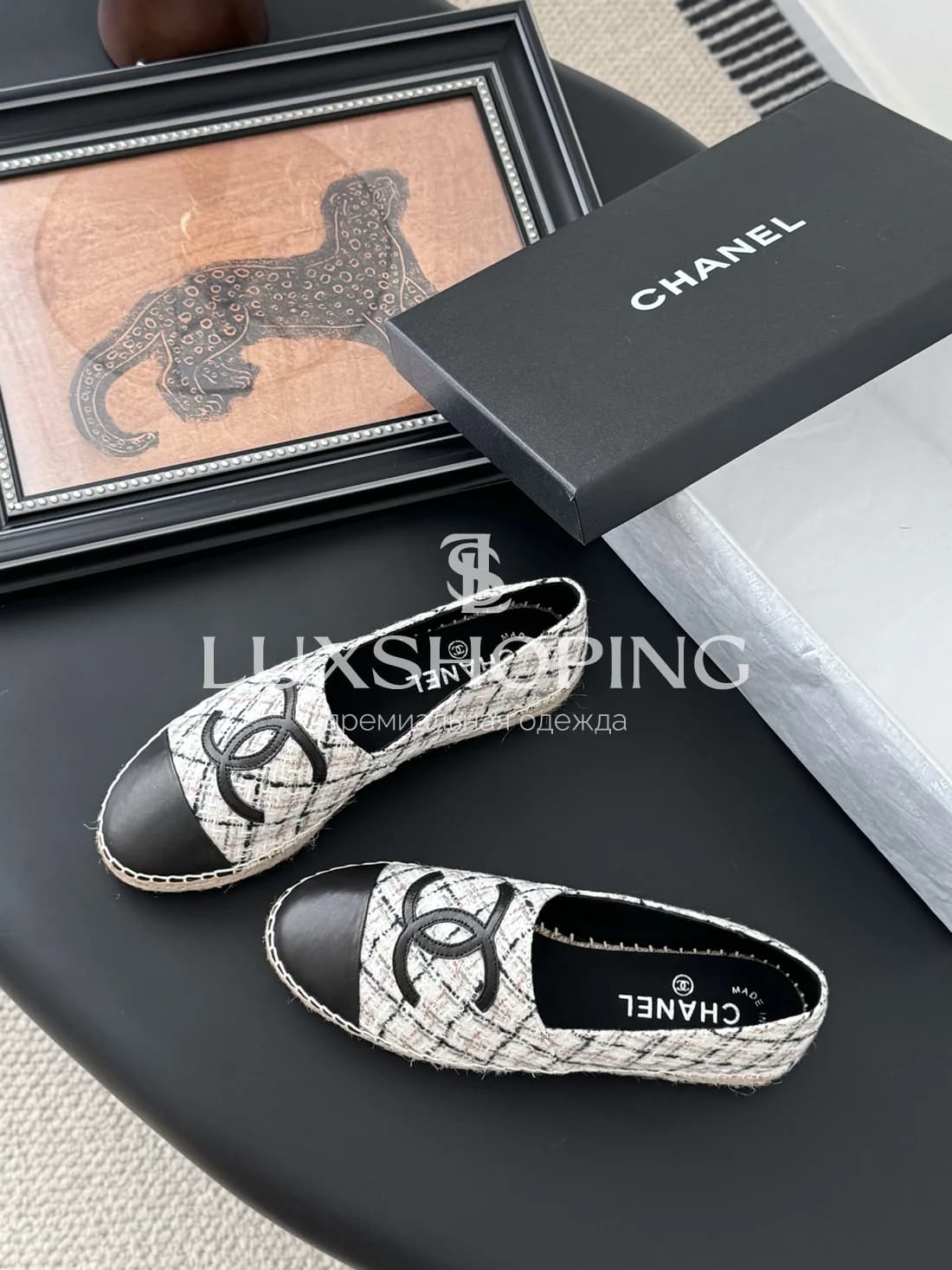 Эспадрильи Chanel Ночной Шелк - фото 5