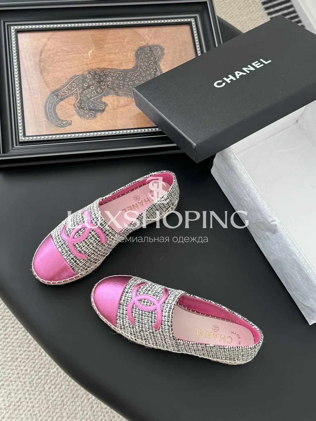 Эспадрильи Chanel Фиолетовая Мечта - фото 6