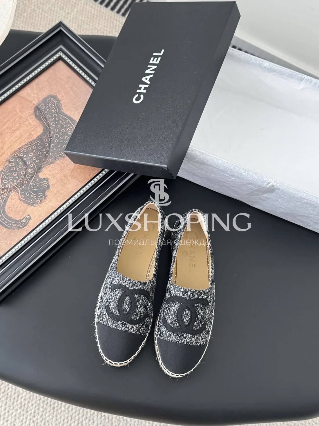 Эспадрильи Chanel Туманный Элегант - фото 2