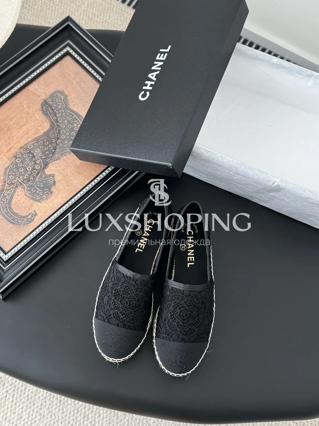 Эспадрильи Chanel Кружевной Полумрак - фото 2