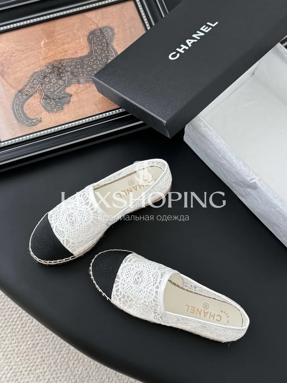 Эспадрильи Chanel Кружевной Свет - фото 6