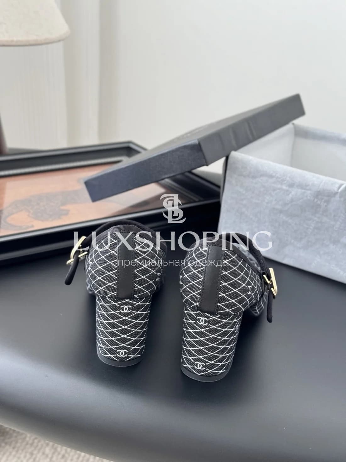 Босоножки Chanel Ночной Элегант - фото 6
