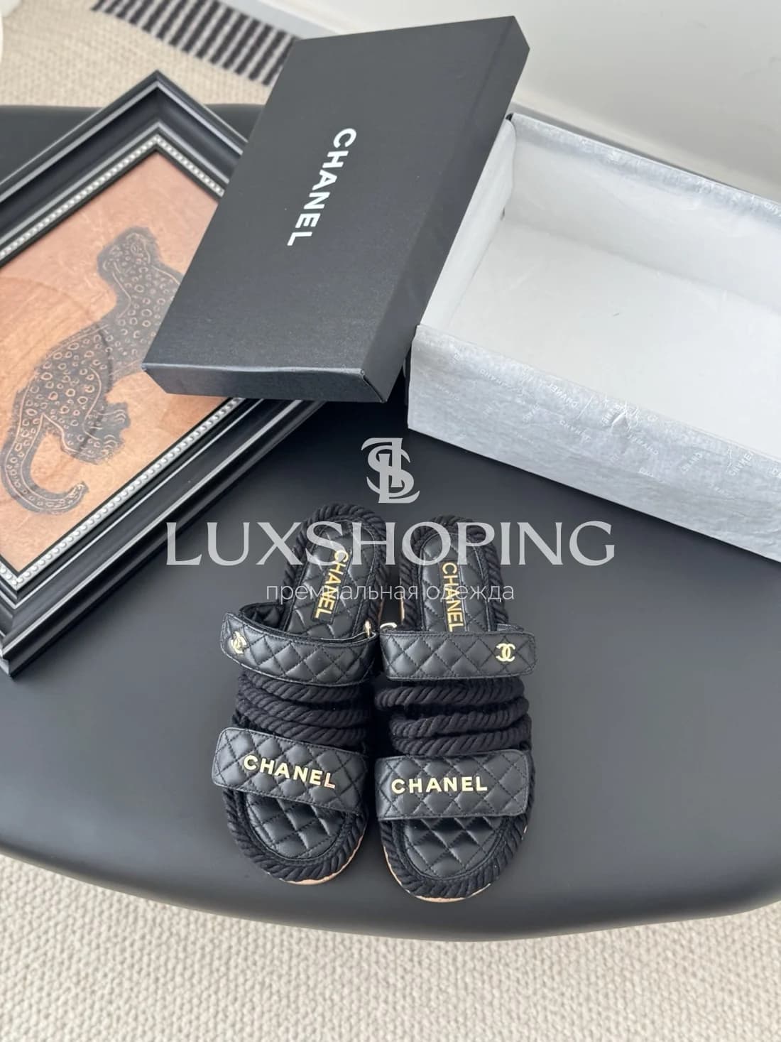 Шлепанцы Chanel Летняя Классика 2025 - фото 2